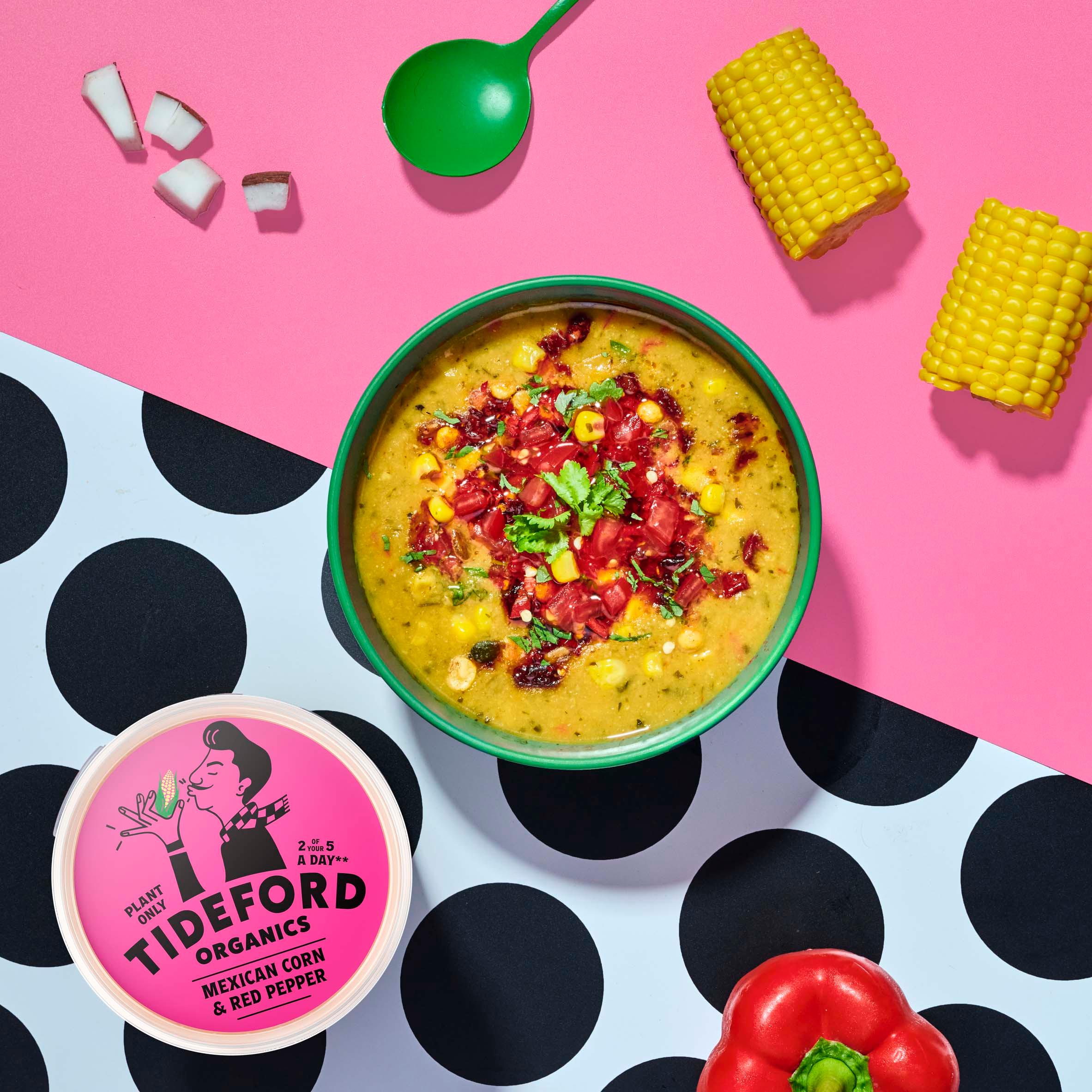 Tideford Organics Mexican Corn & Red Pepper 560g thumbnail 3