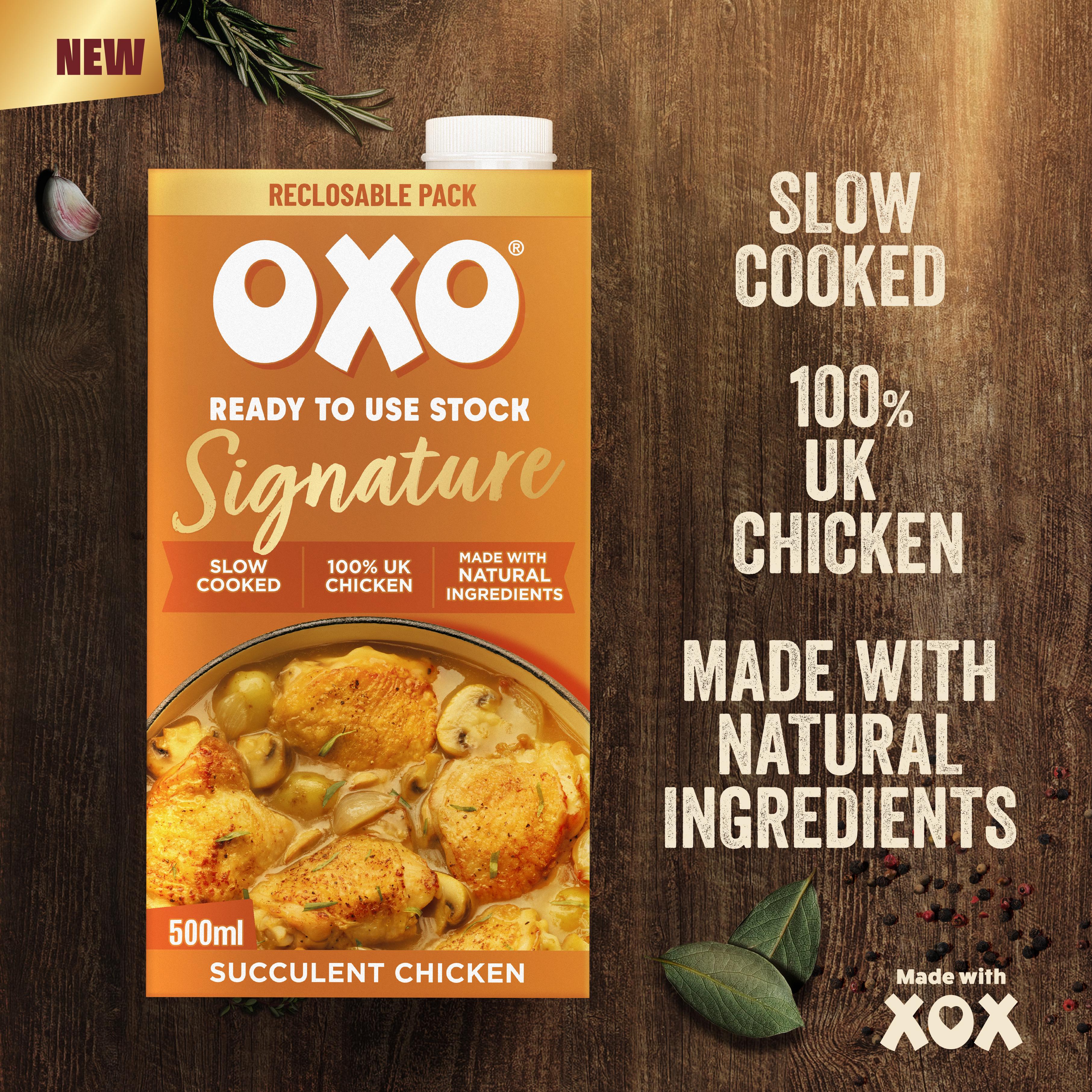 Oxo Ready to Use Stock Signature Succulent Chicken 500ml thumbnail 2