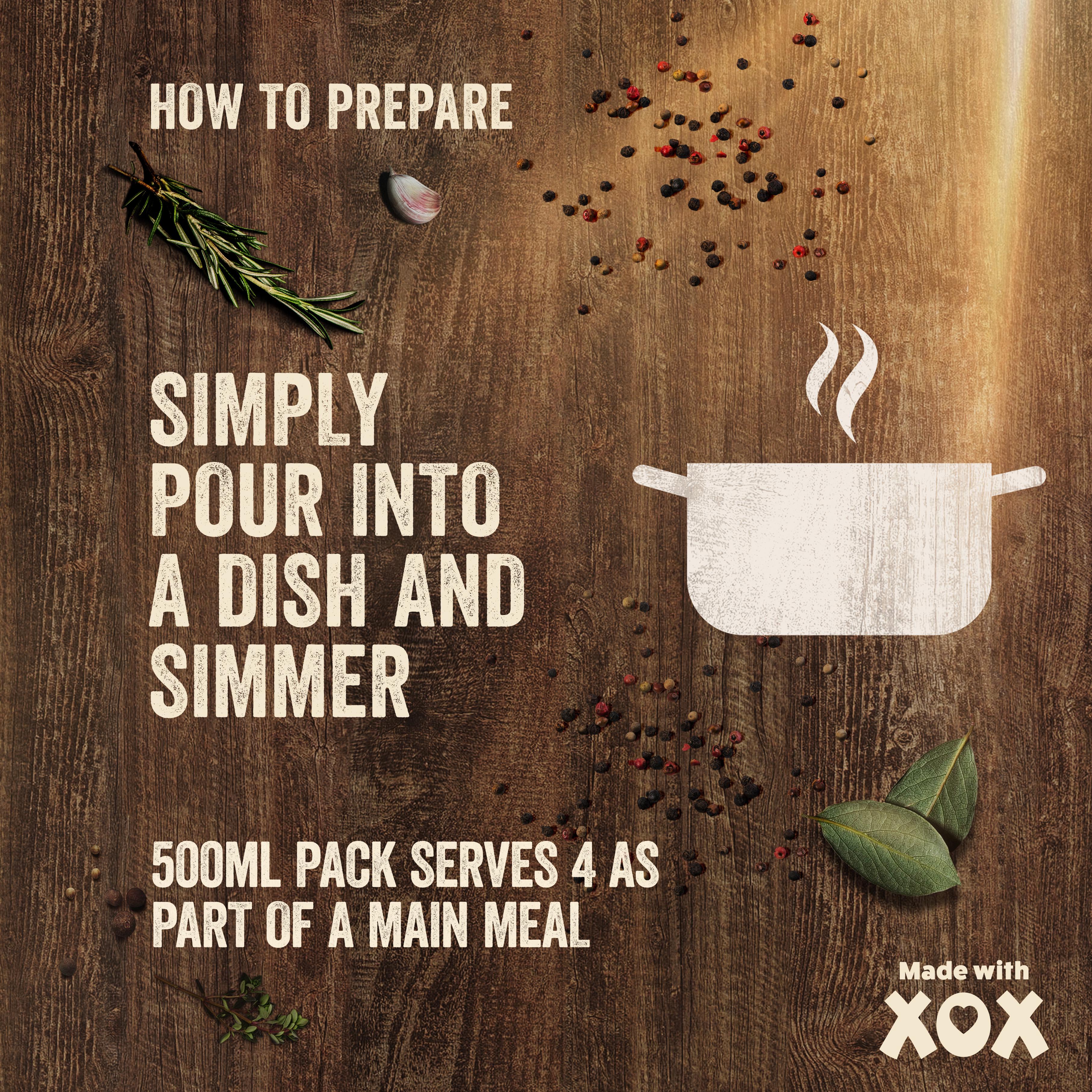 Oxo Ready to Use Stock Signature Rich Beef 500ml thumbnail 5
