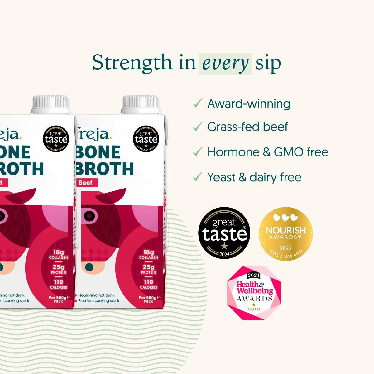 Freja Beef Bone Broth 500ml thumbnail 2
