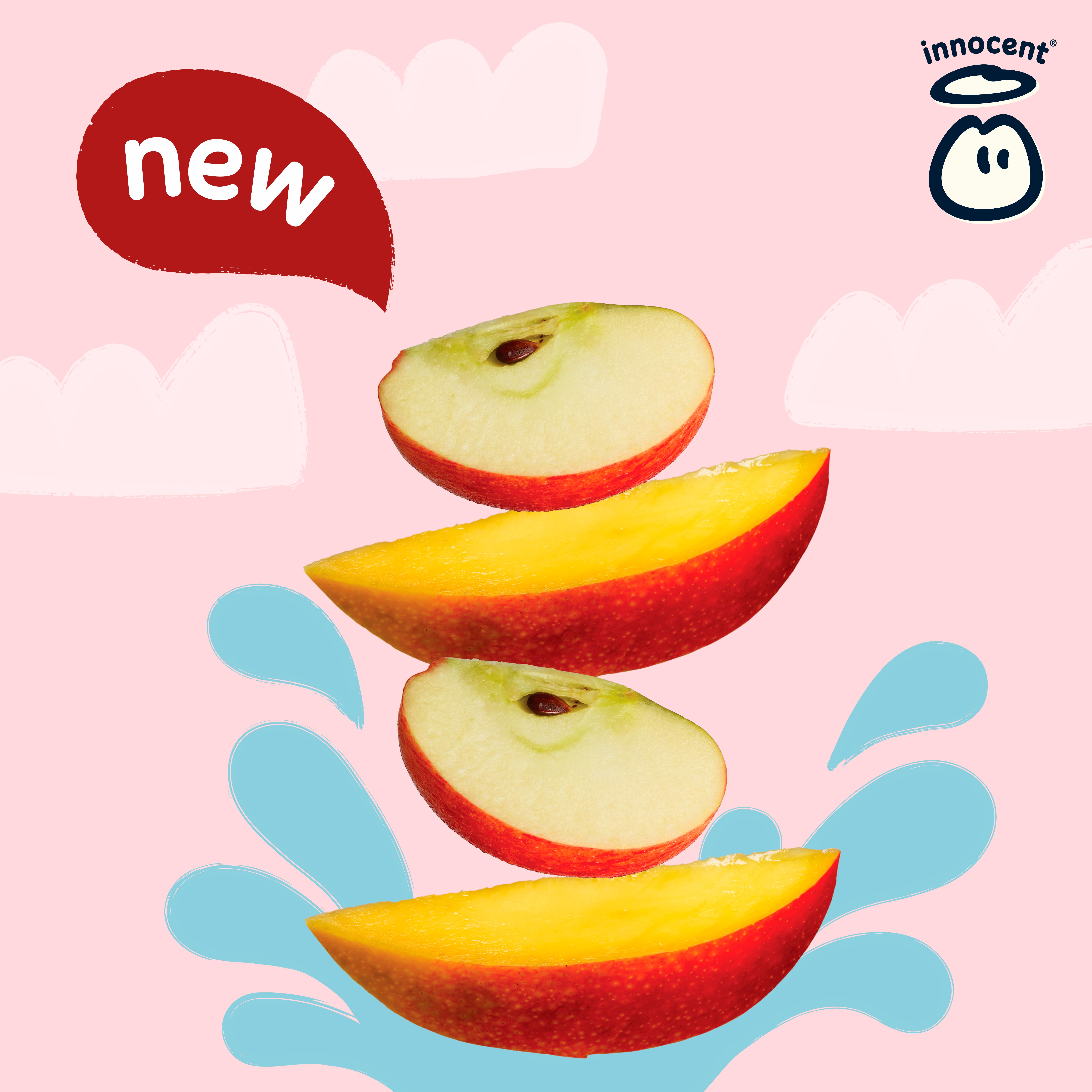 Innocent Kids Juicy Water Apples & Mangoes 3 x 200ml thumbnail 6