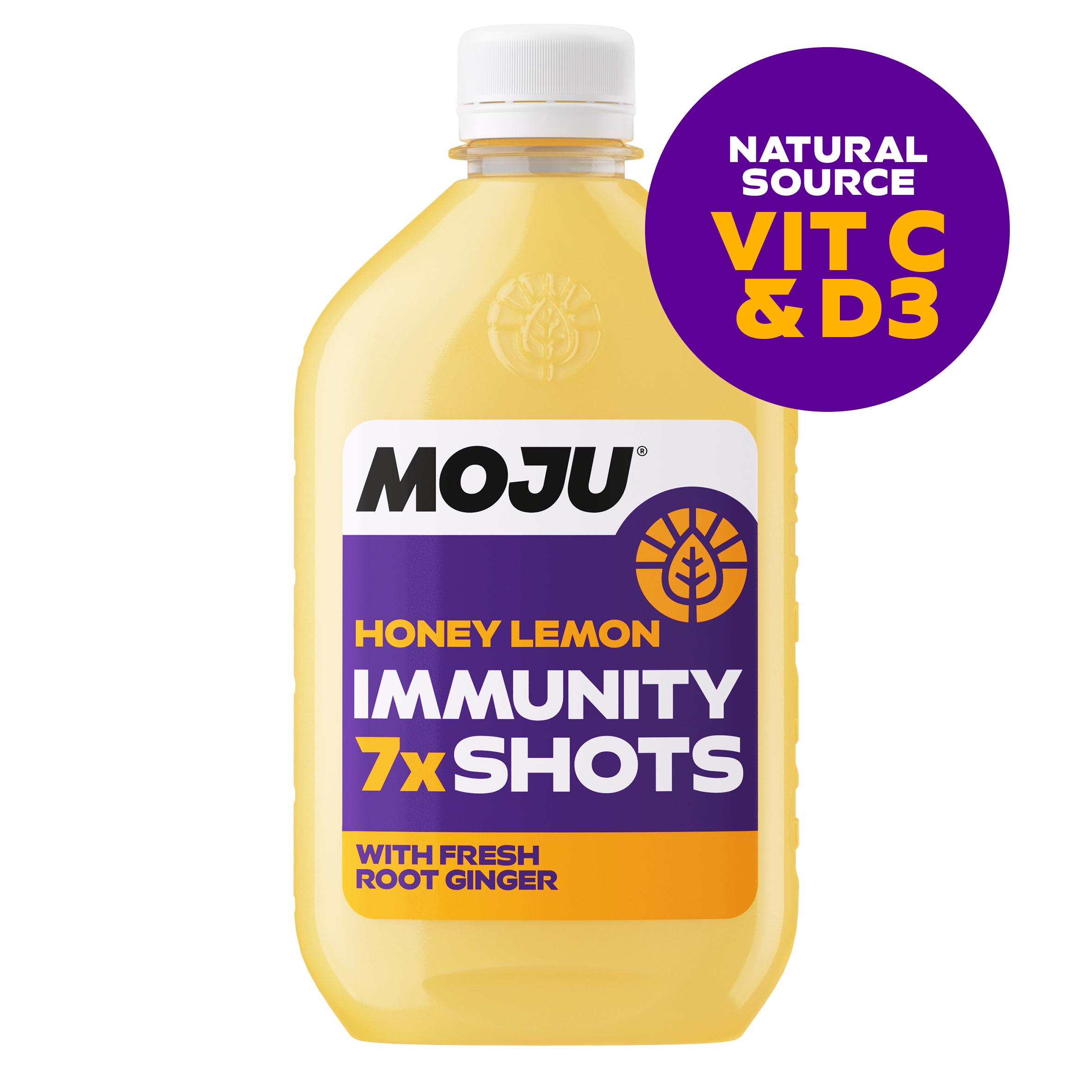 MOJU Honey Lemon Dosing Bottle Shots x7 420ml thumbnail 2