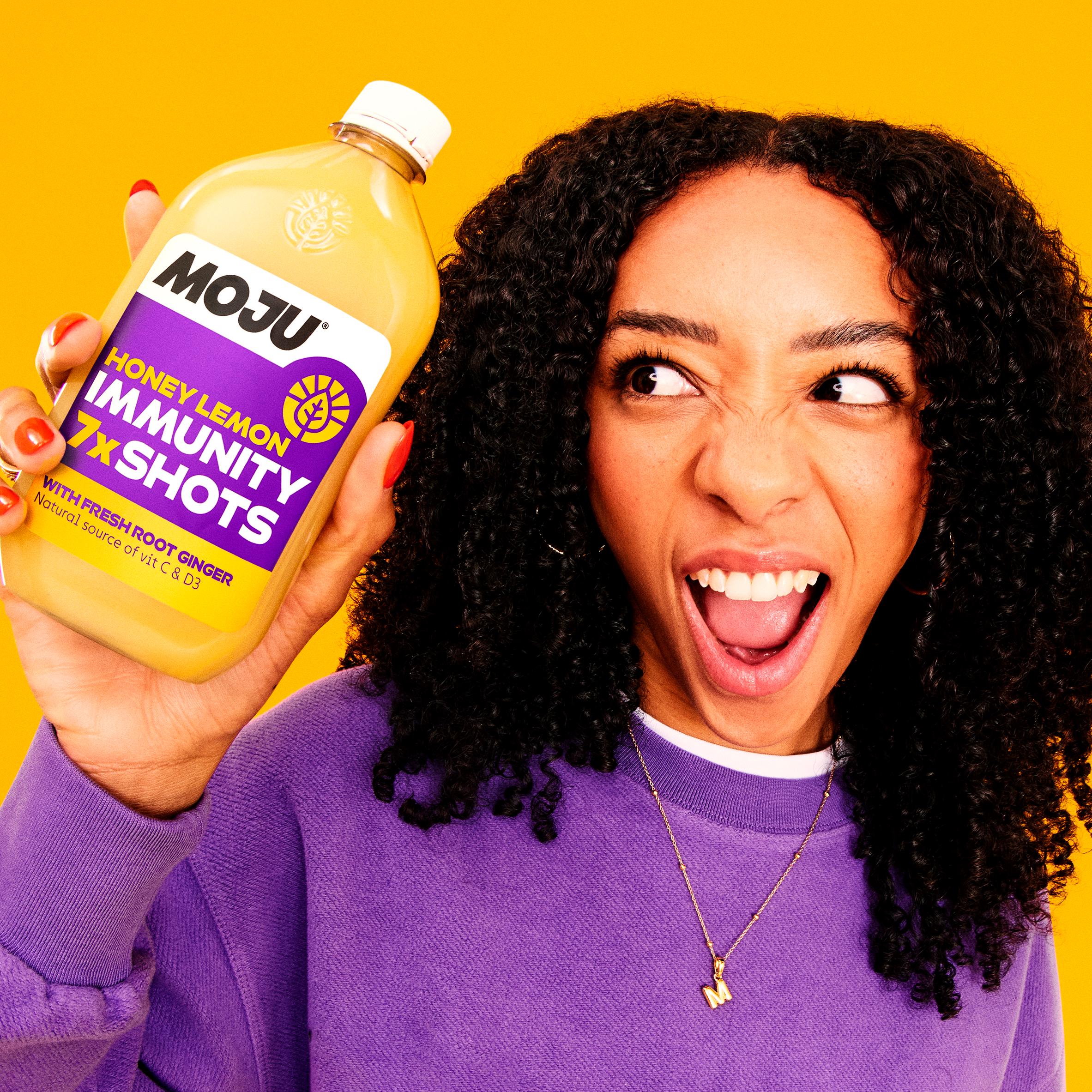 MOJU Honey Lemon Dosing Bottle Shots x7 420ml thumbnail 4