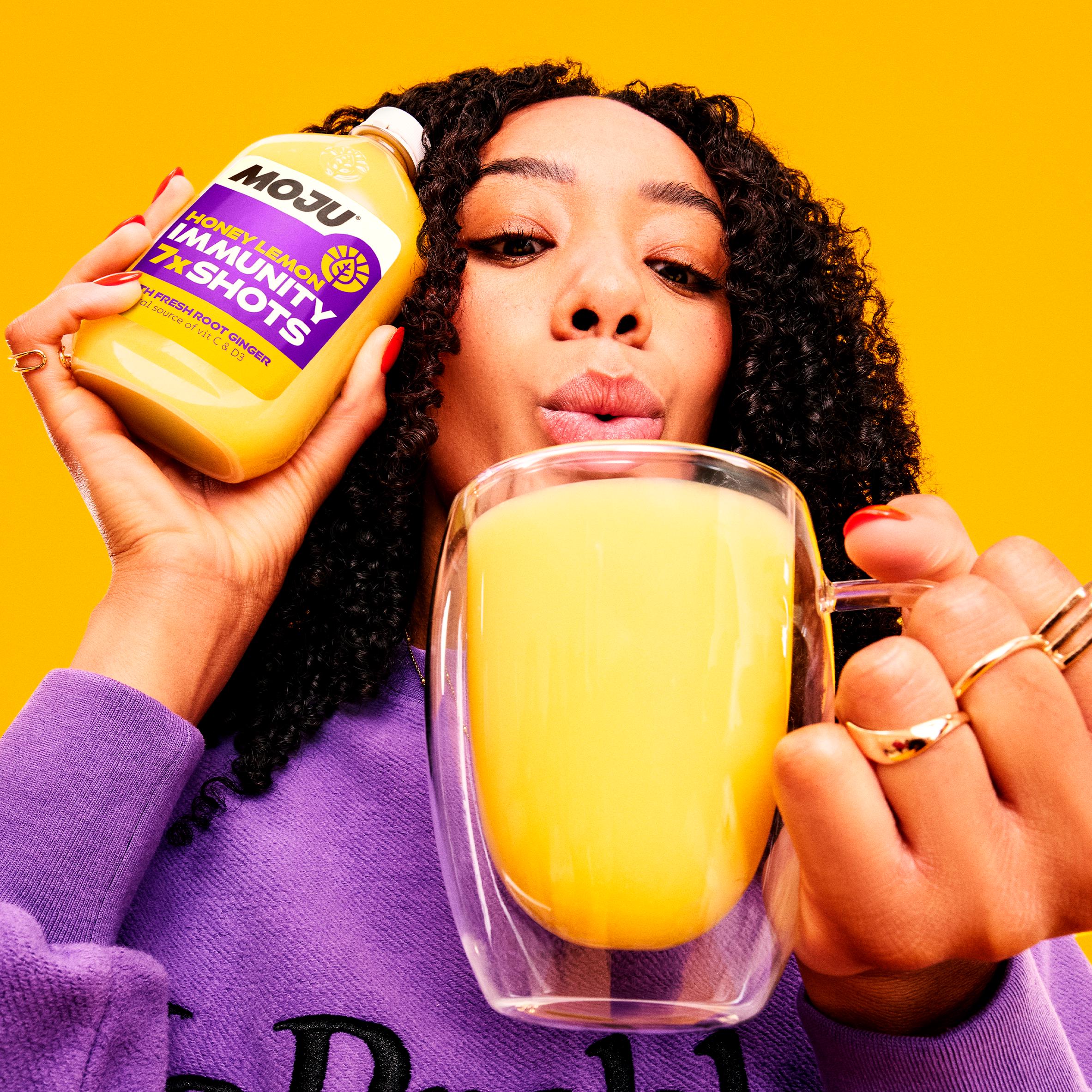 MOJU Honey Lemon Dosing Bottle Shots x7 420ml thumbnail 6