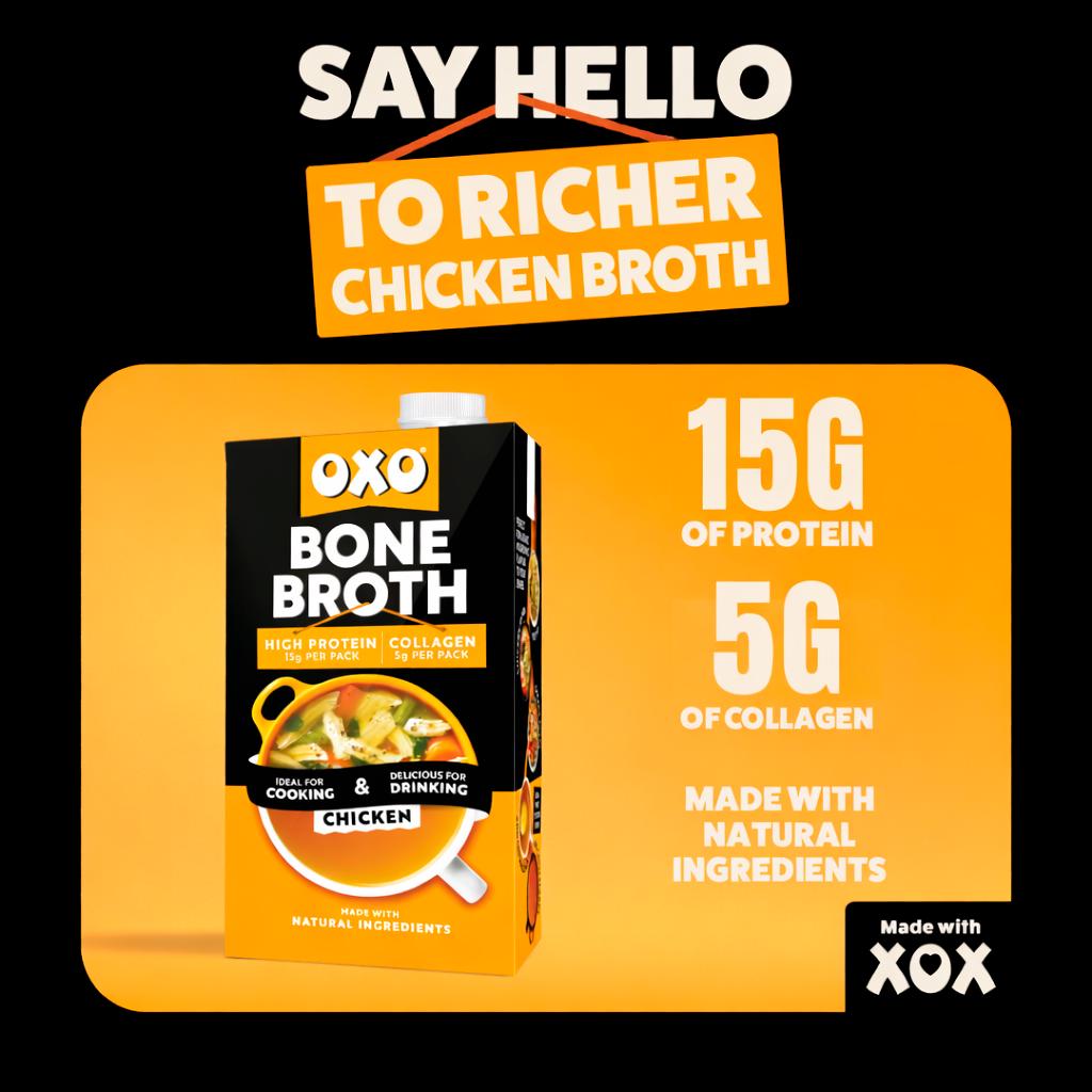 Oxo 500ml Nourishing Chicken Bone Broth thumbnail 2