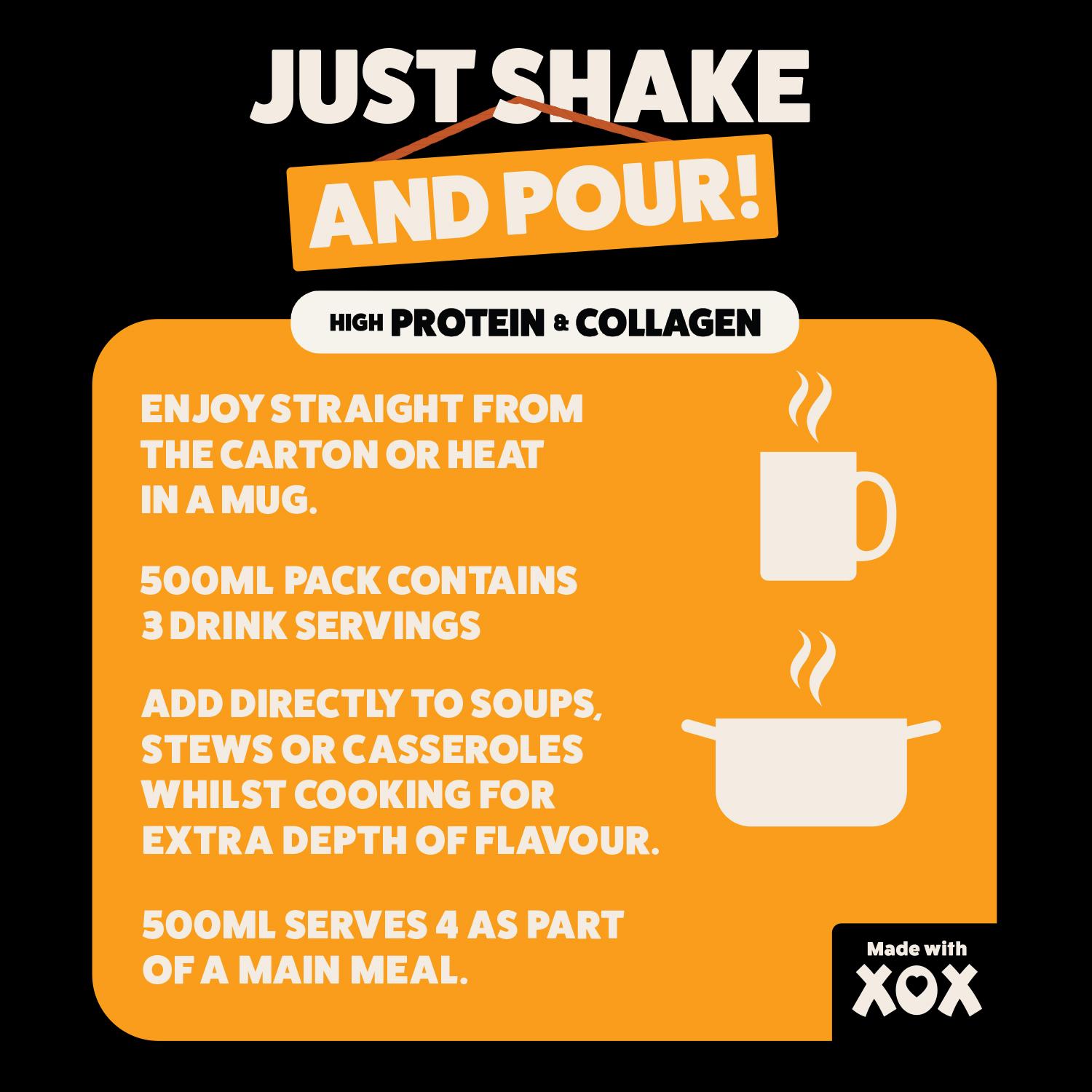 Oxo 500ml Nourishing Chicken Bone Broth thumbnail 5