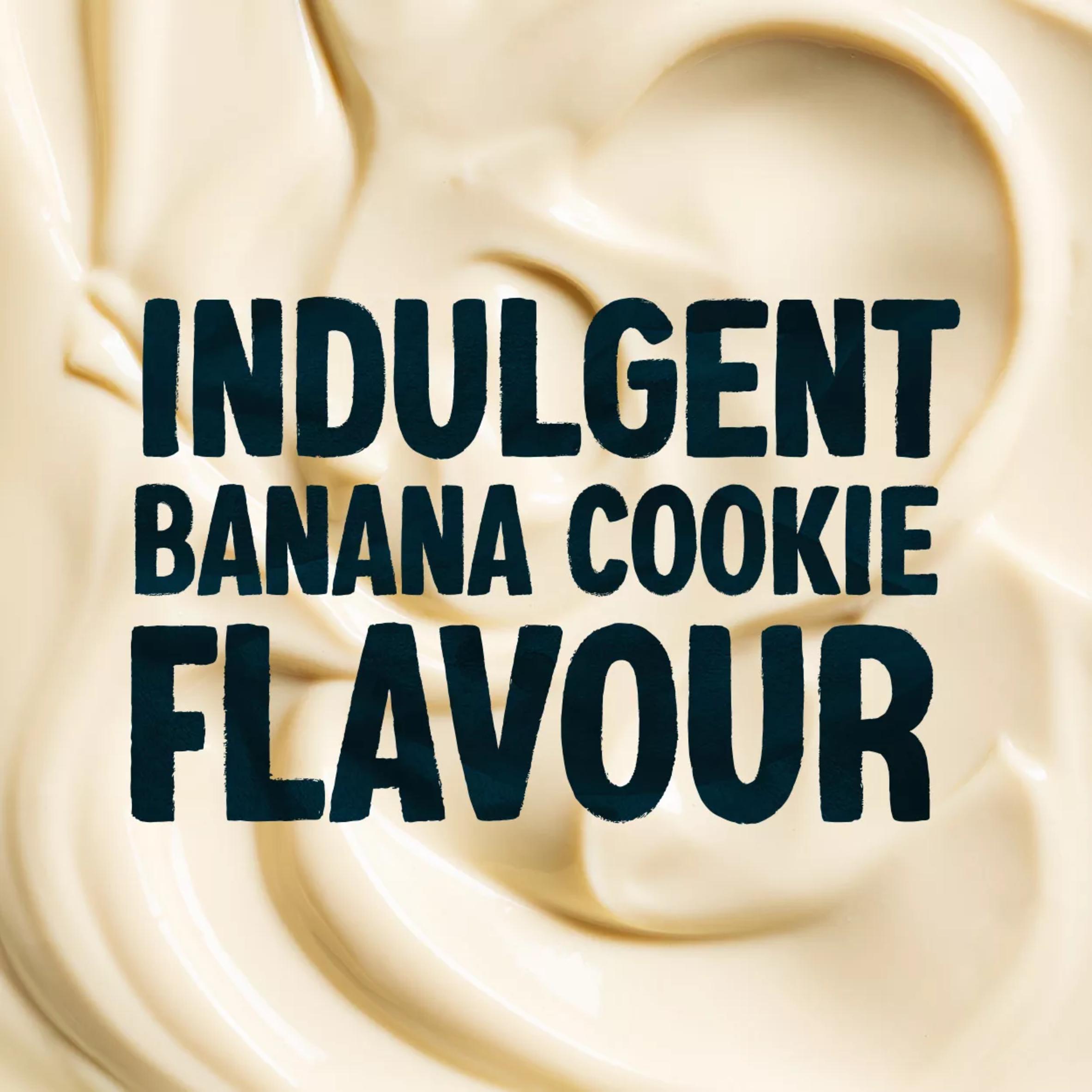 Alpro High Protein Banana Cookie Dairy Free Soya Yoghurt Alternative 200g thumbnail 4