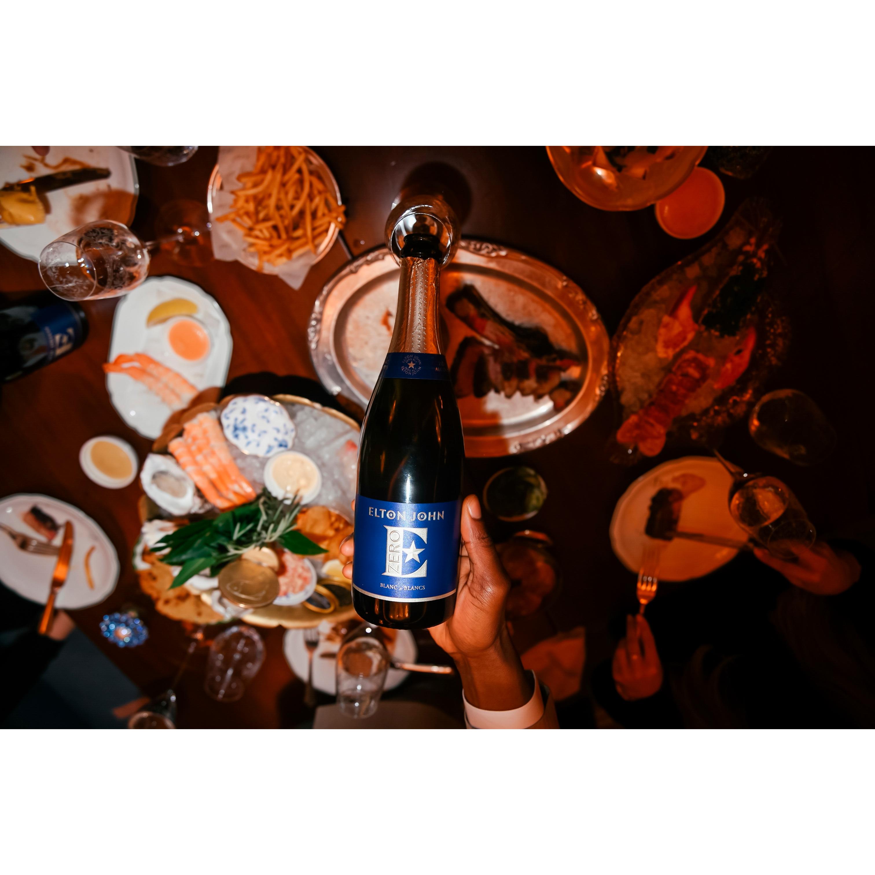 Elton John Zero 75cl Blanc de Blancs 0.0% Alcohol Free Wine Based Drink thumbnail 3