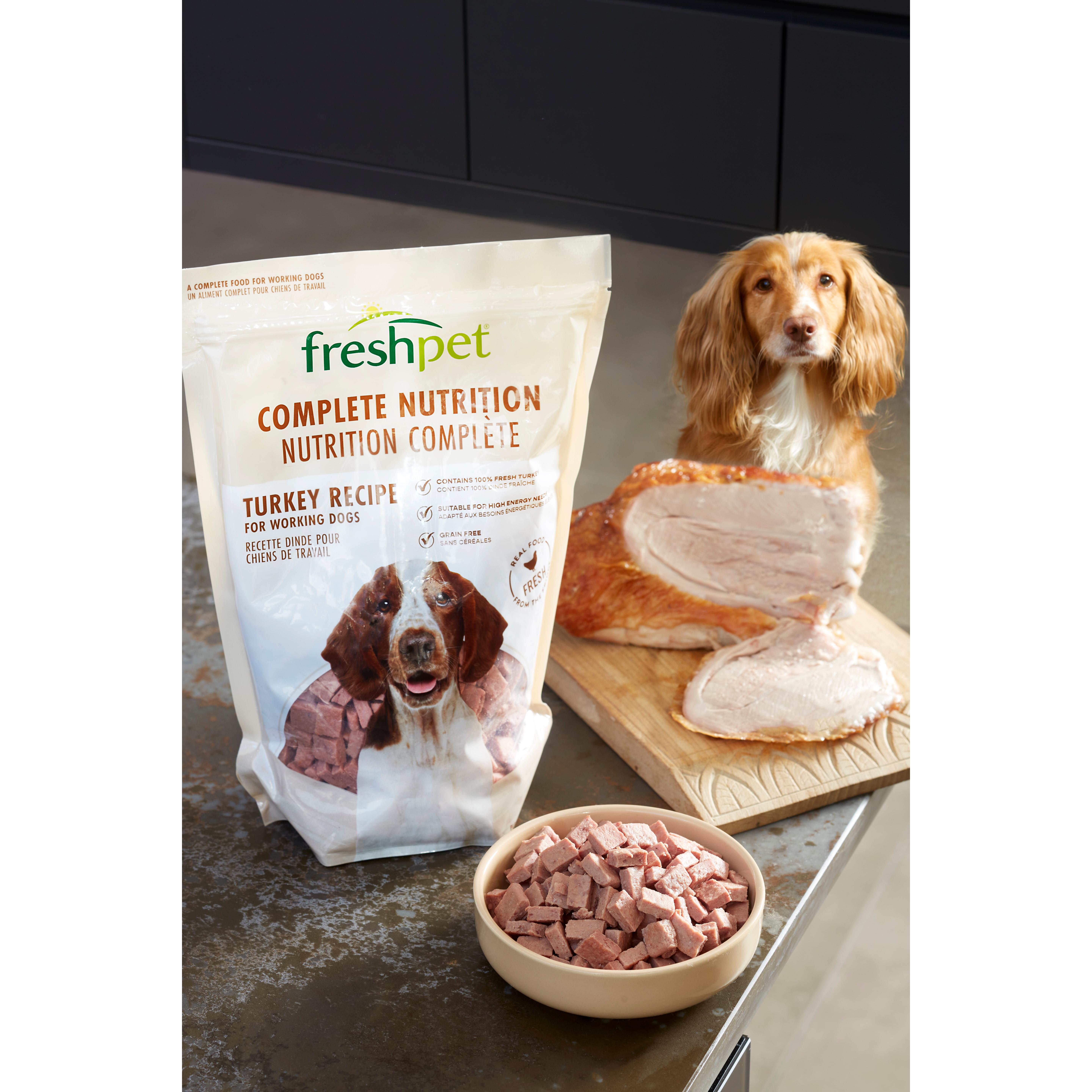 Freshpet Complete Nutrition Turkey Recipe for Working Dogs 800g thumbnail 4