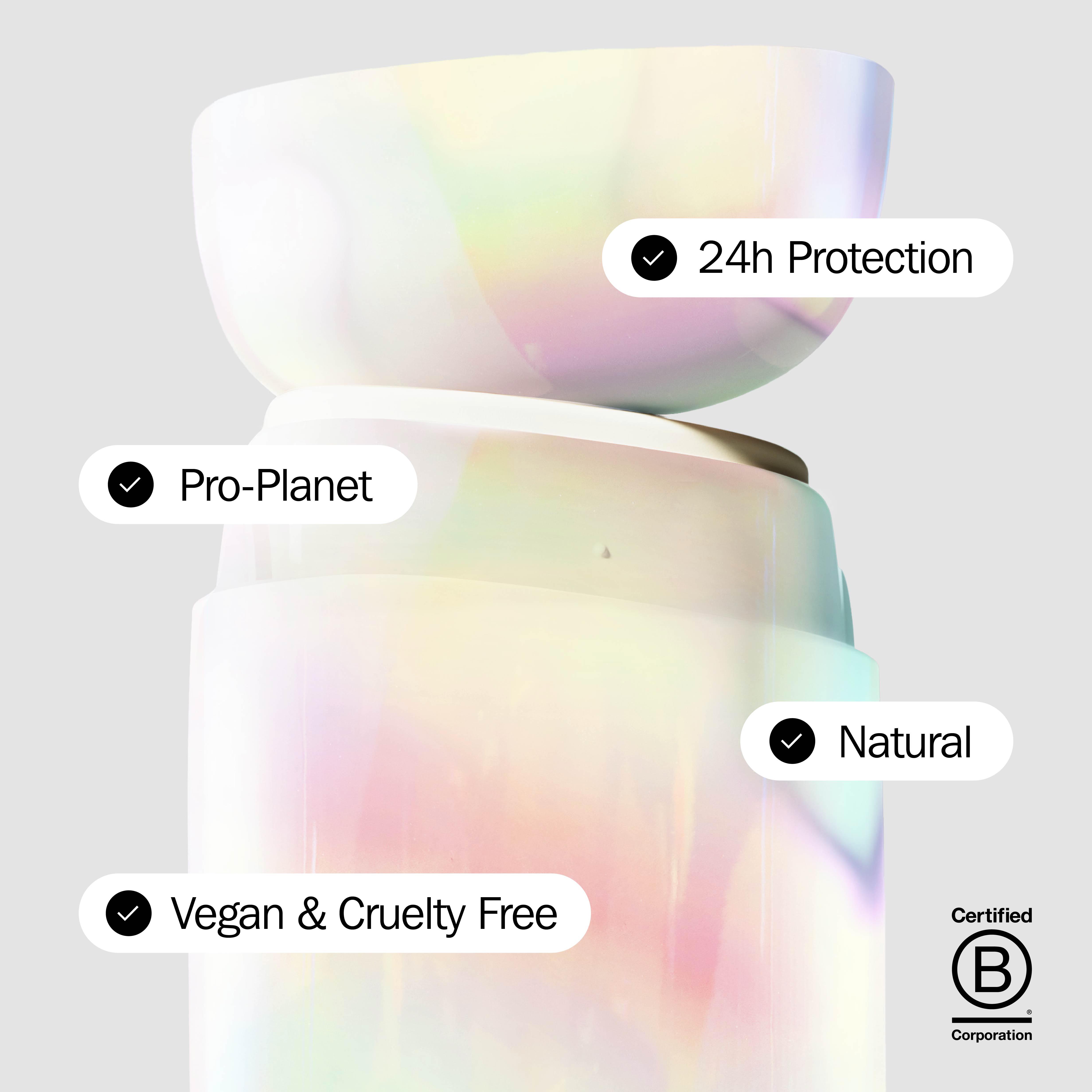 Fussy Sugar Crush Refillable Natural Deodorant 40g thumbnail 3