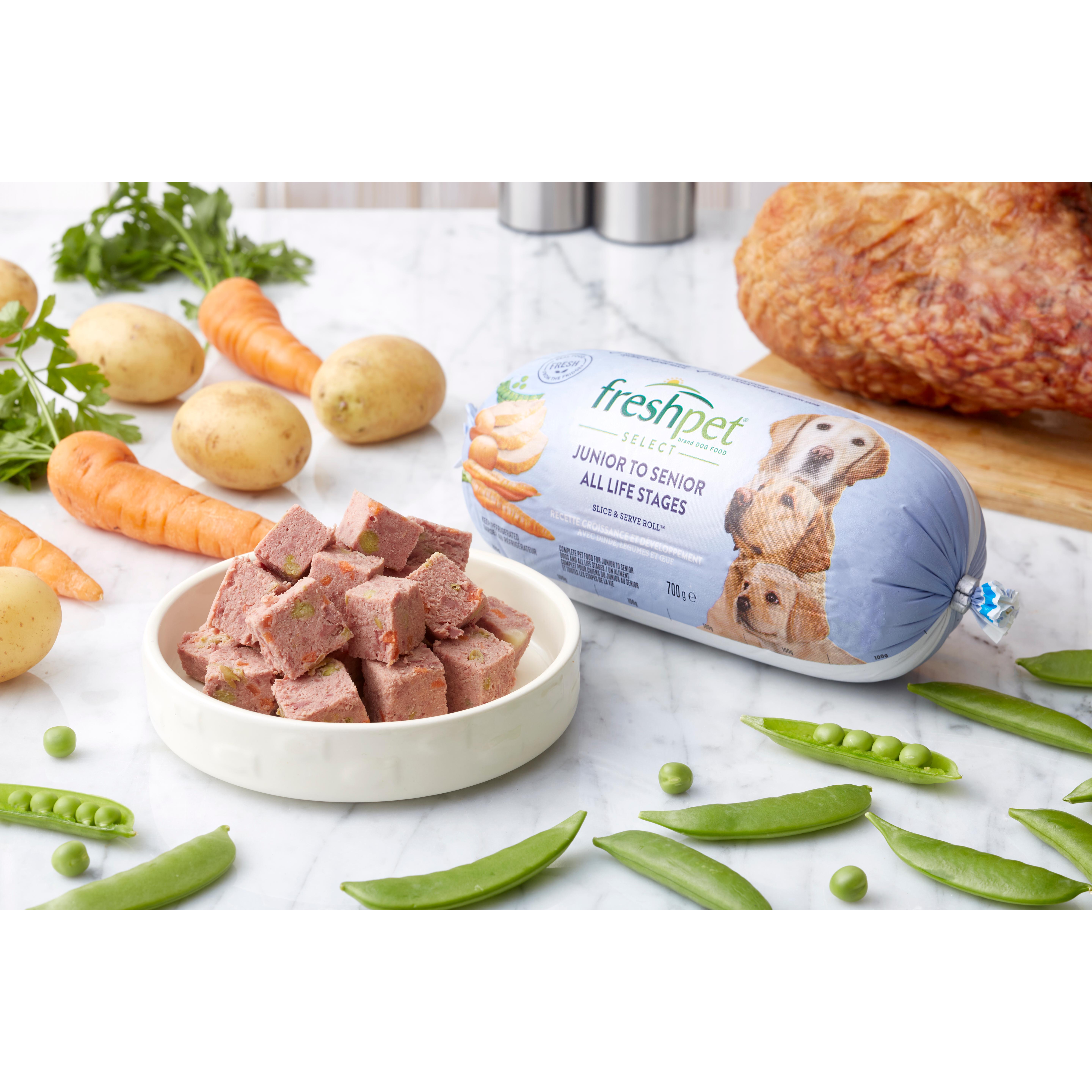 Freshpet Junior to Senior All Life Stages Slice & Serve Roll for Dogs 700g thumbnail 2