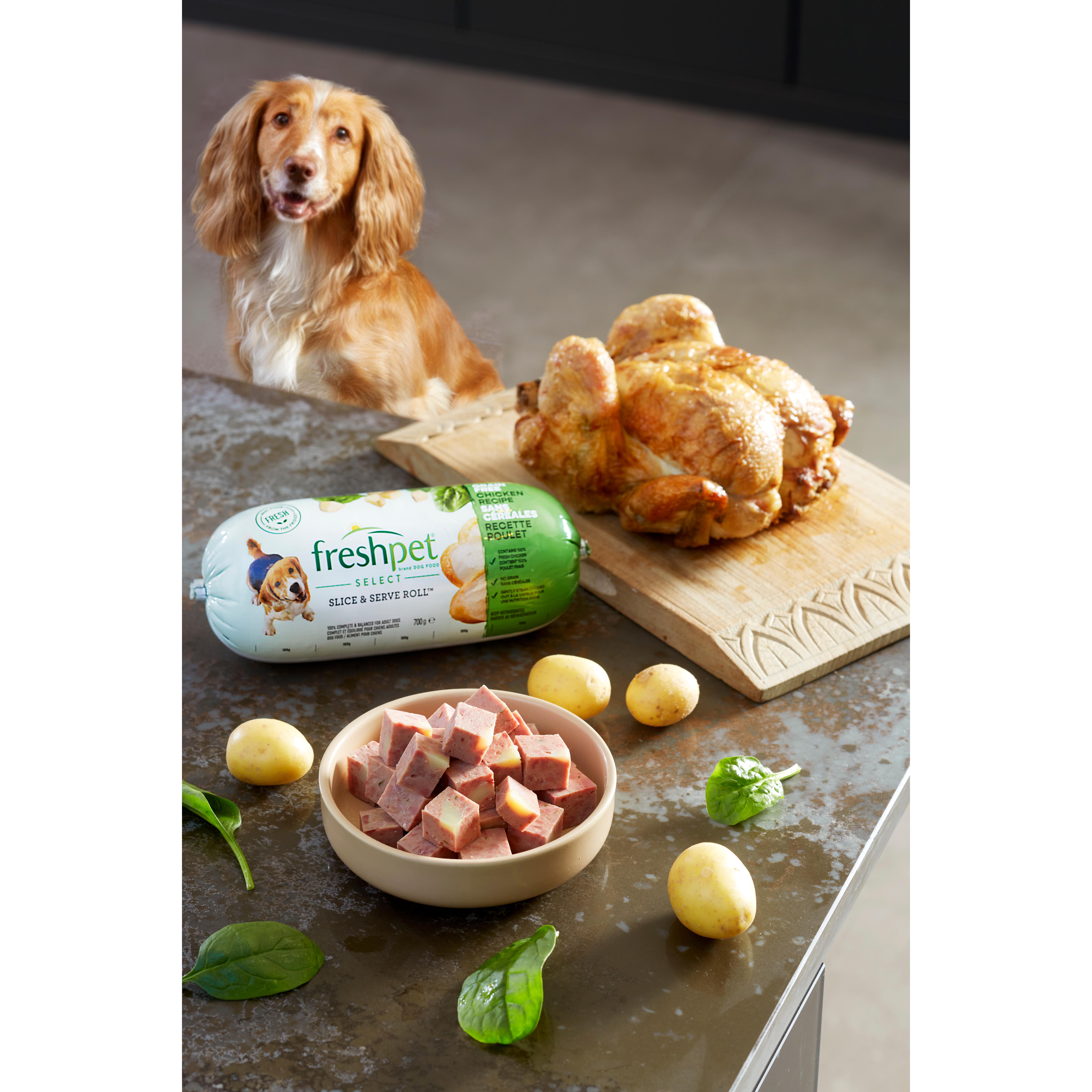 Freshpet Slice & Serve Roll Dog Food 700g thumbnail 3