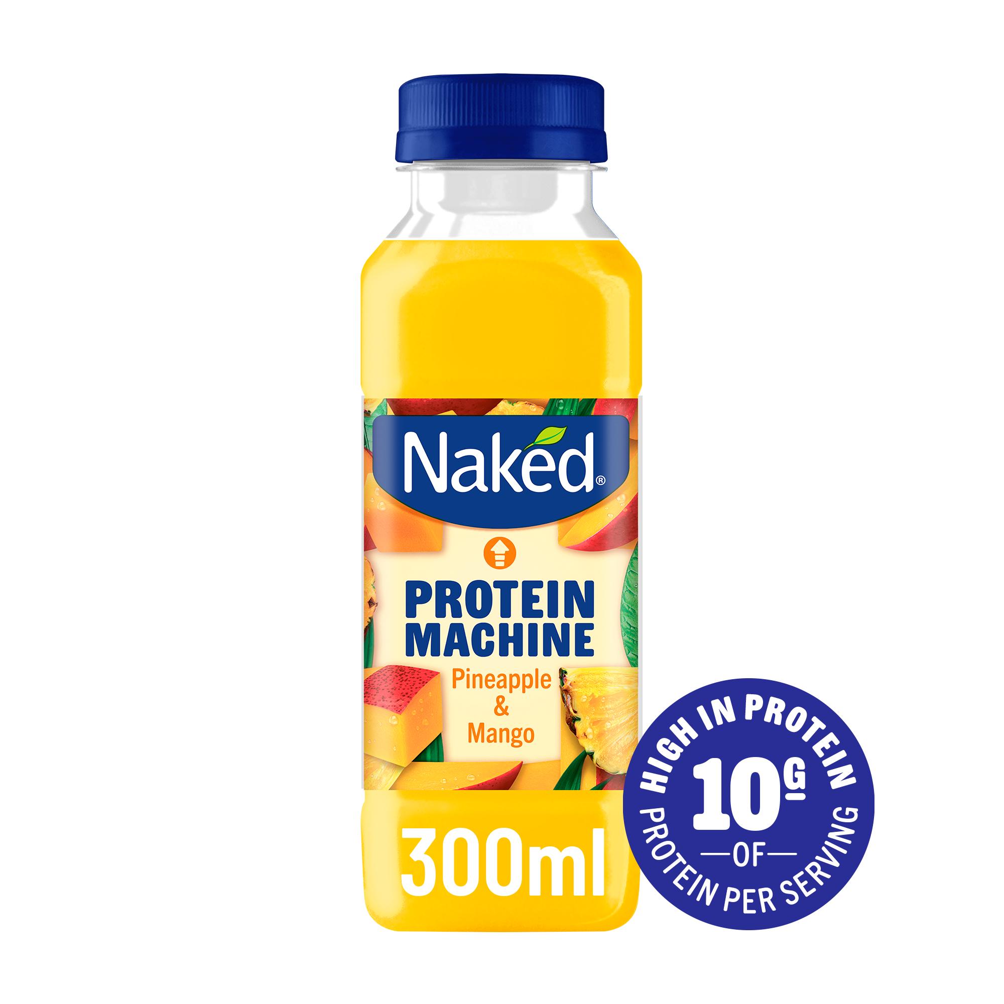 Naked Protein Machine Pineapple & Mango Smoothie 300ml thumbnail 2