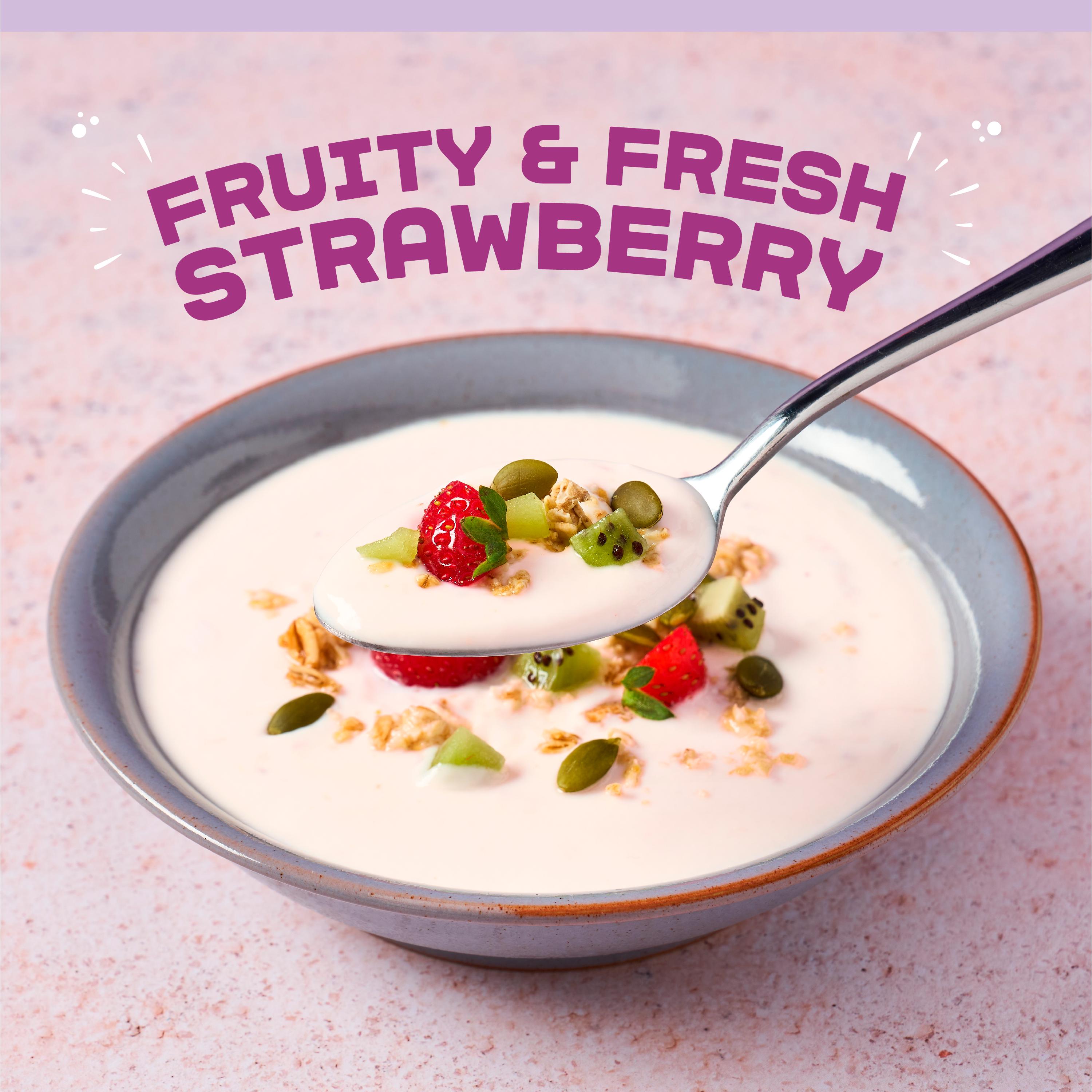 Arla Cultura Strawberry Gut Health Yogurt 450g thumbnail 4