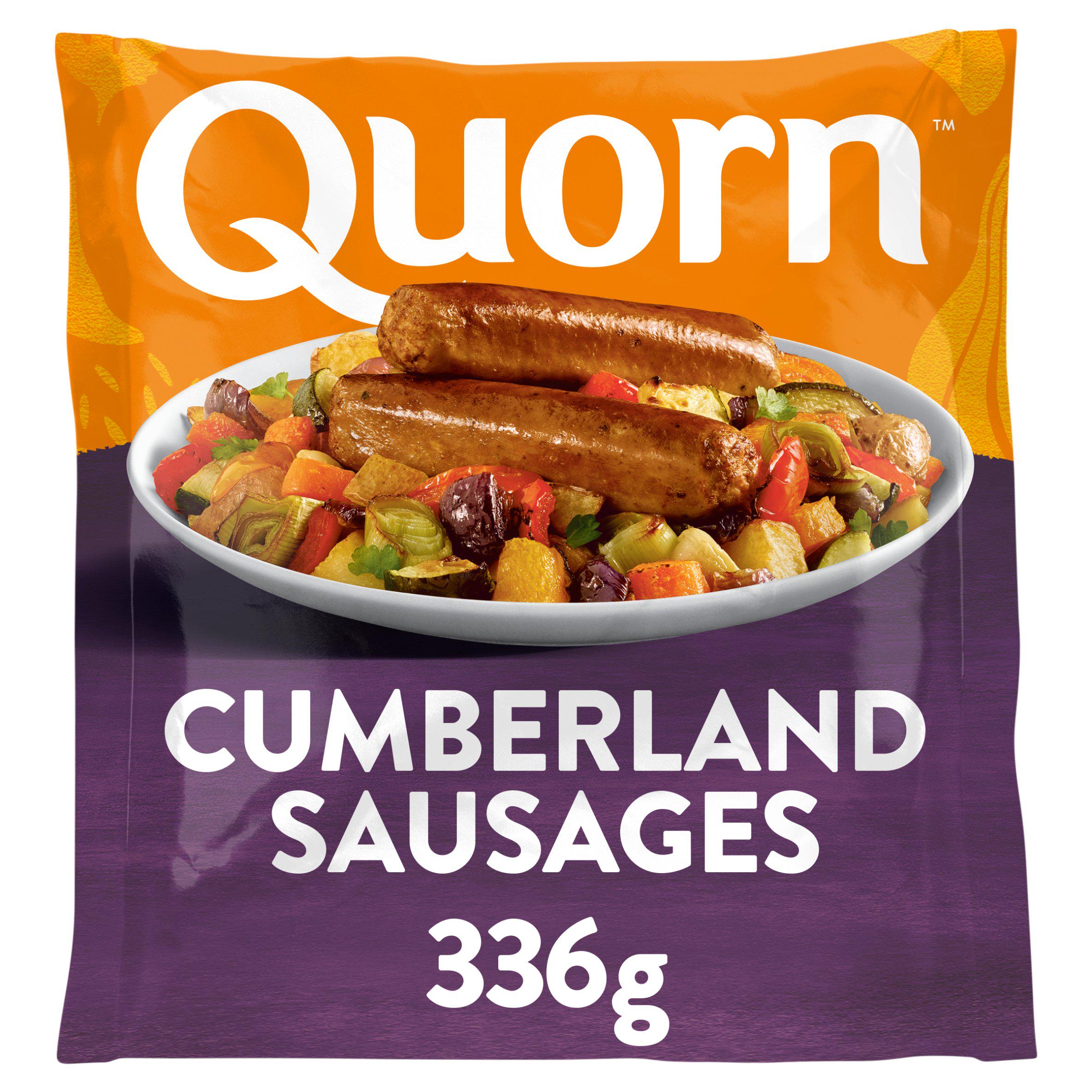 Quorn Cumberland Sausages 336g