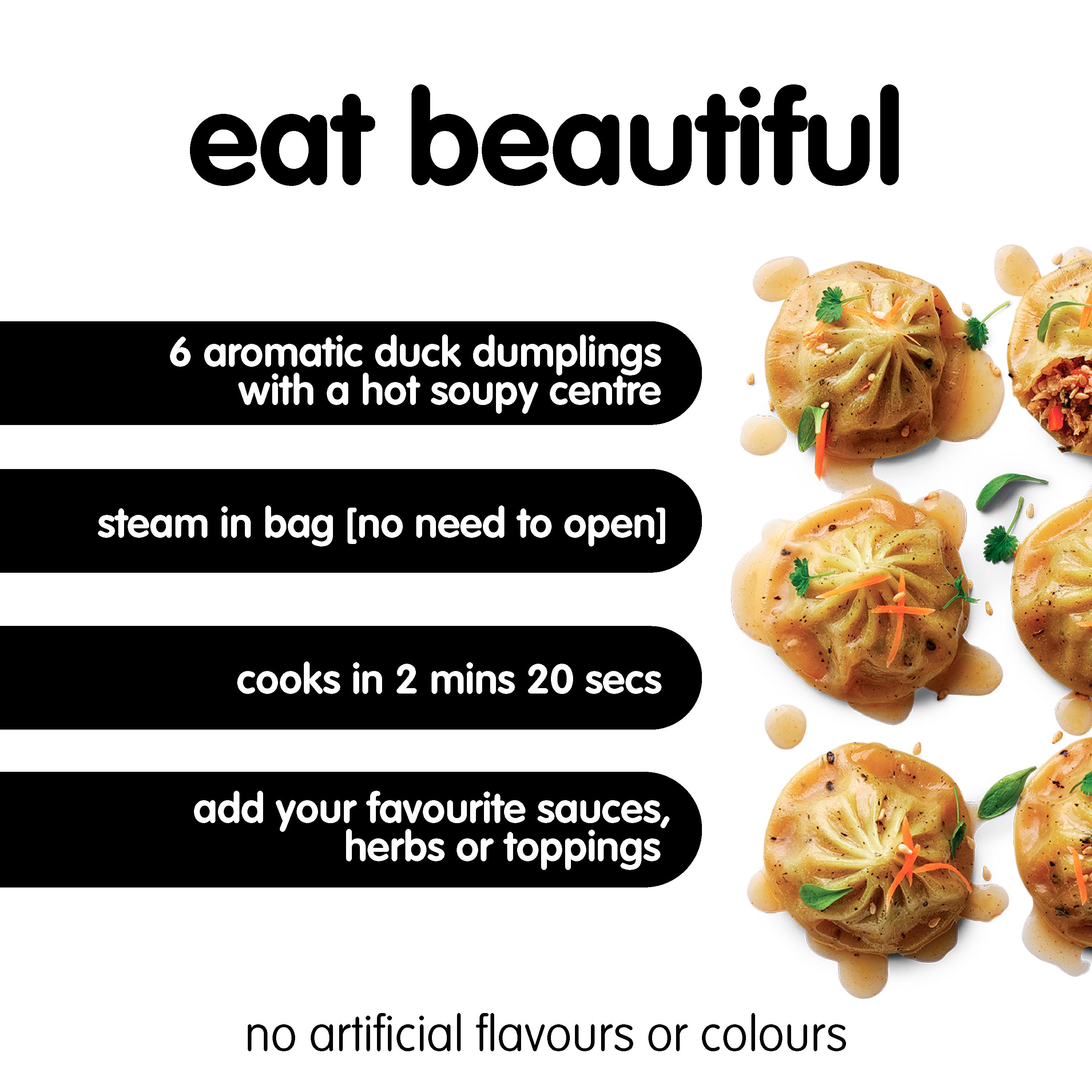 itsu Aromatic Duck Soup Dumplings 168g thumbnail 2