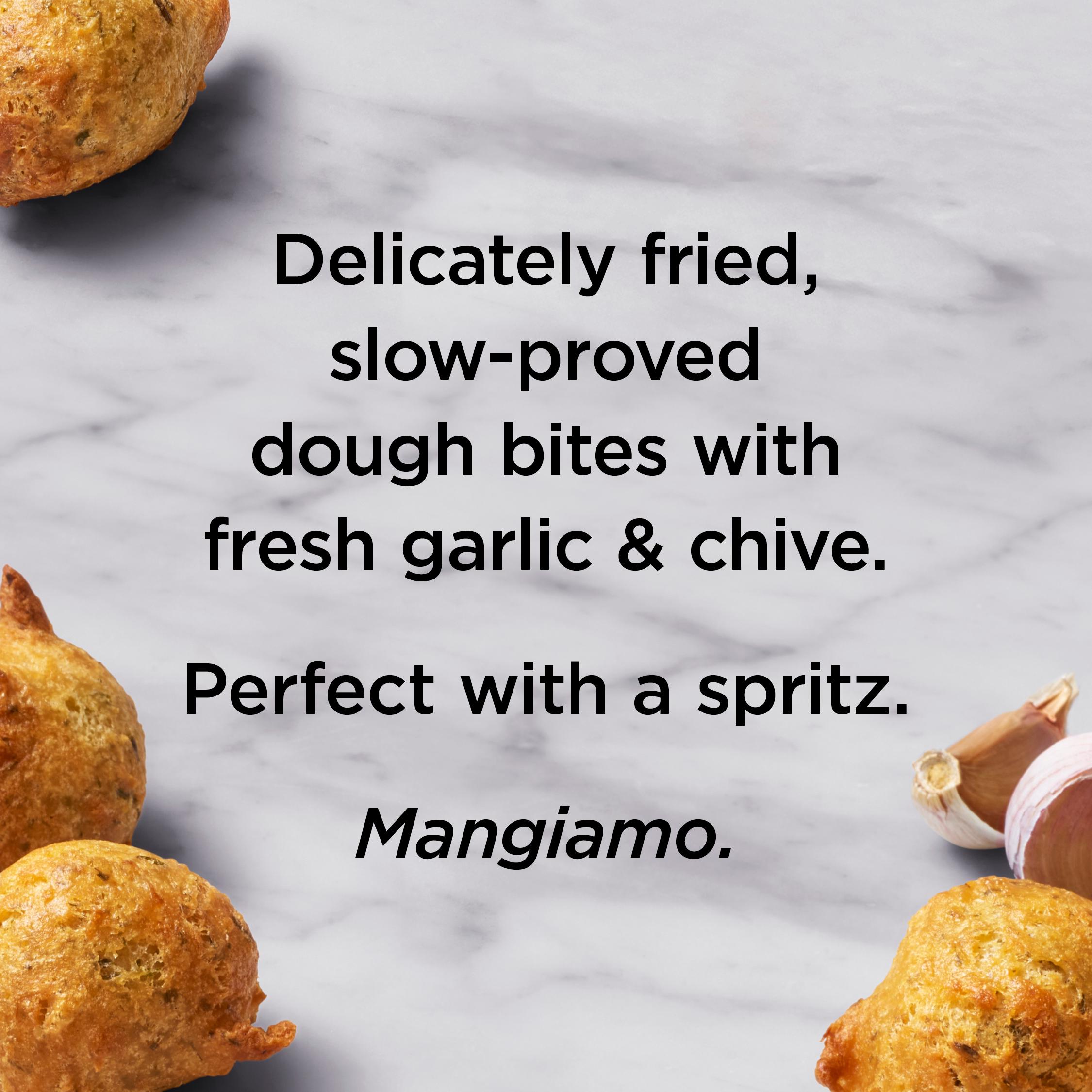 Crosta Mollica Garlic & Chive Pizzelle Dough Bites 180g thumbnail 3