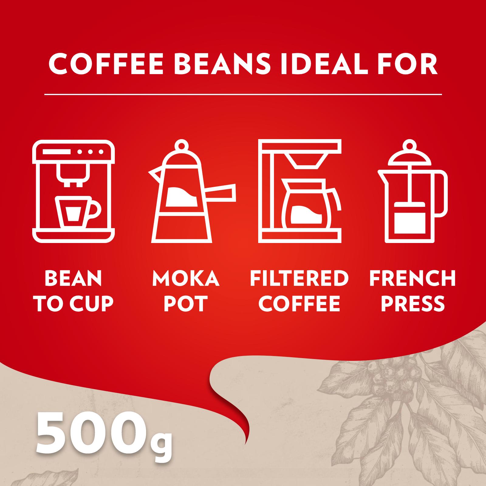 Lavazza Qualita Rossa Coffee Beans 500g thumbnail 2
