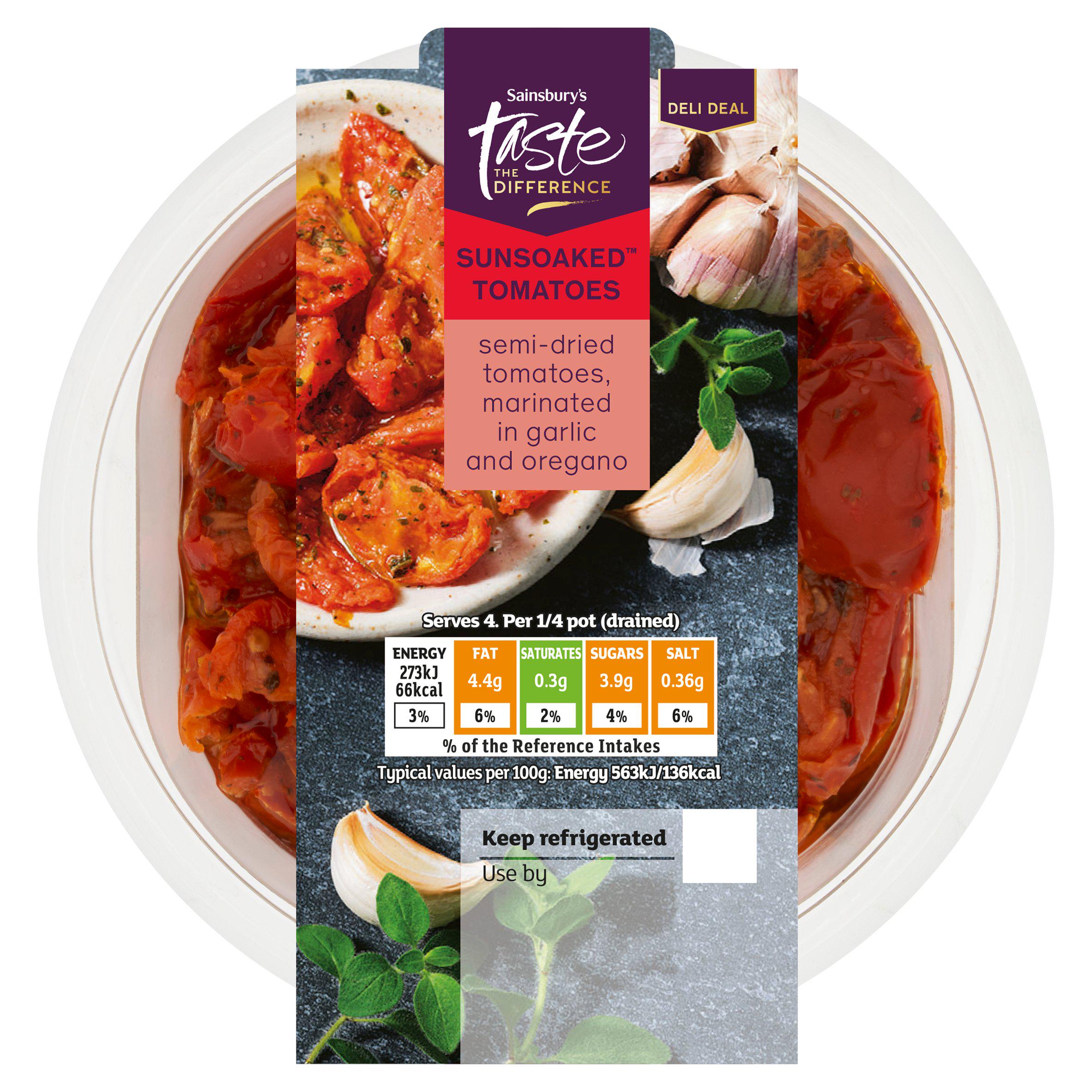 Sainsbury's Sunsoaked Tomatoes, Taste the Difference 230g