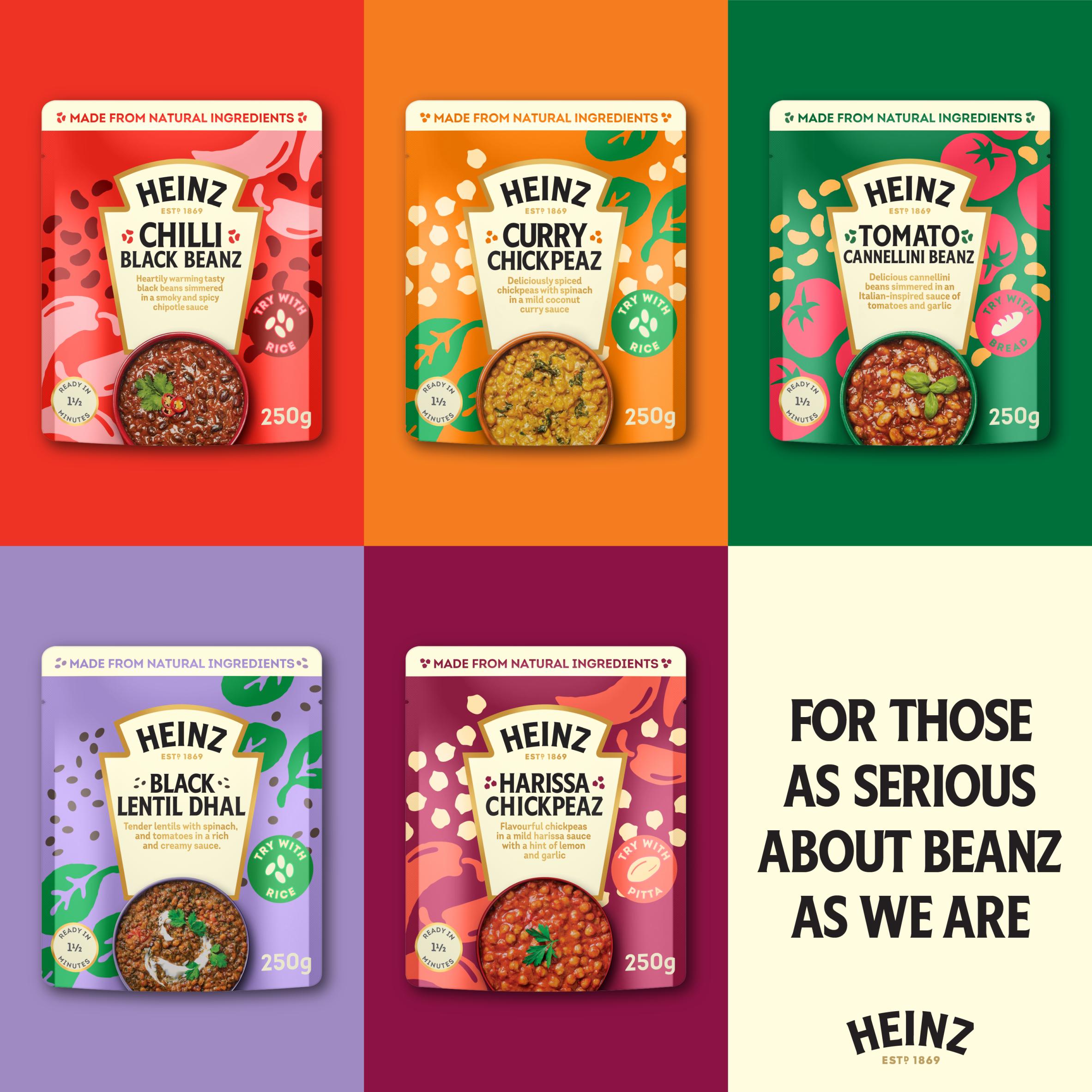 Heinz Chilli Black Beans Mexican Style 250g thumbnail 2