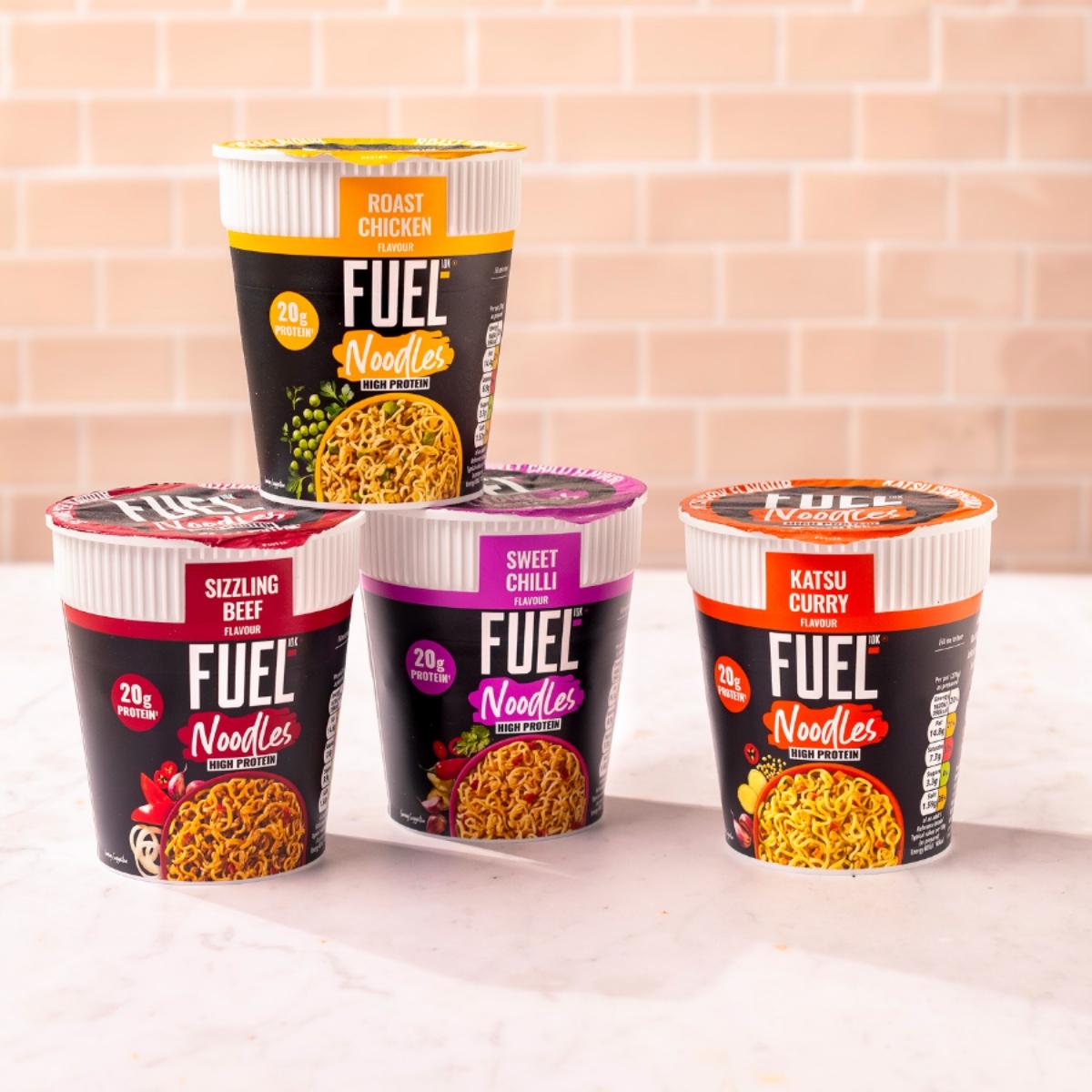 FUEL10K High Protein Roast Chicken Instant Noodles Snack Pot 87g thumbnail 3