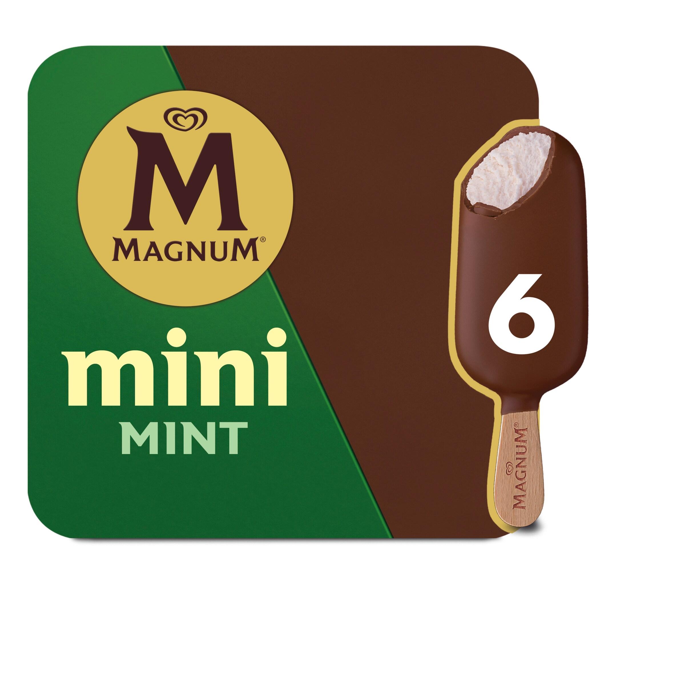 Magnum 6 x 55ml Mini Mint Ice Cream Sticks thumbnail 5