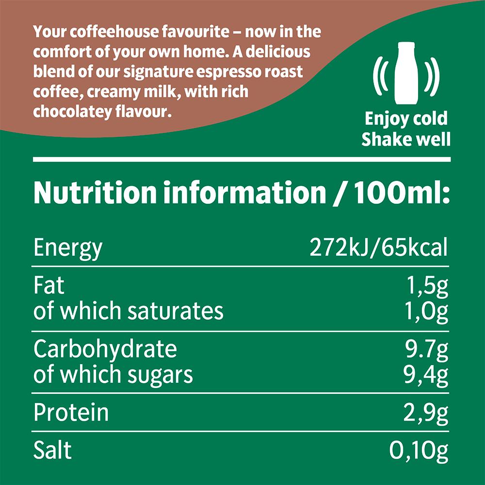 Starbucks Multiserve Frappuccino Mocha Chocolate Flavoured Milk Iced Coffee 700ml thumbnail 2
