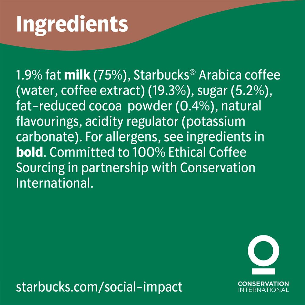 Starbucks Multiserve Frappuccino Mocha Chocolate Flavoured Milk Iced Coffee 700ml thumbnail 3