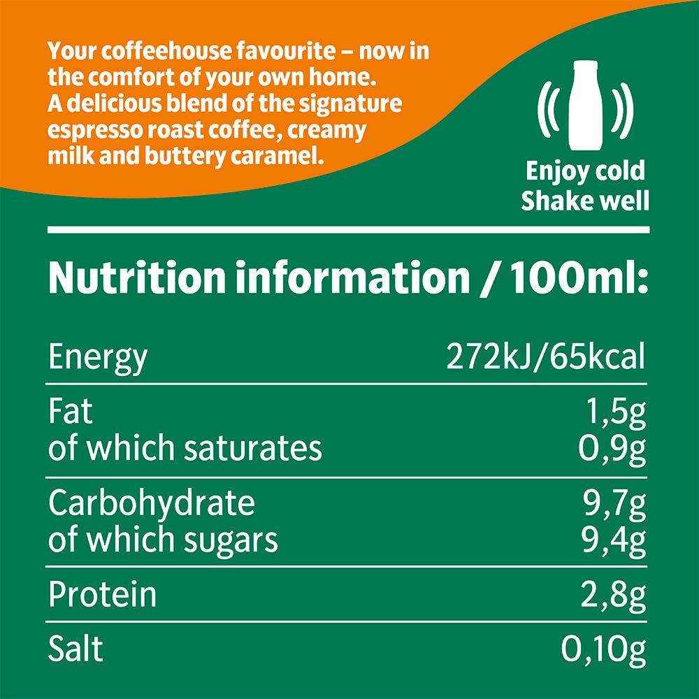 Starbucks Multiserve Frappuccino Caramel Flavoured Milk Iced Coffee 700ml thumbnail 2