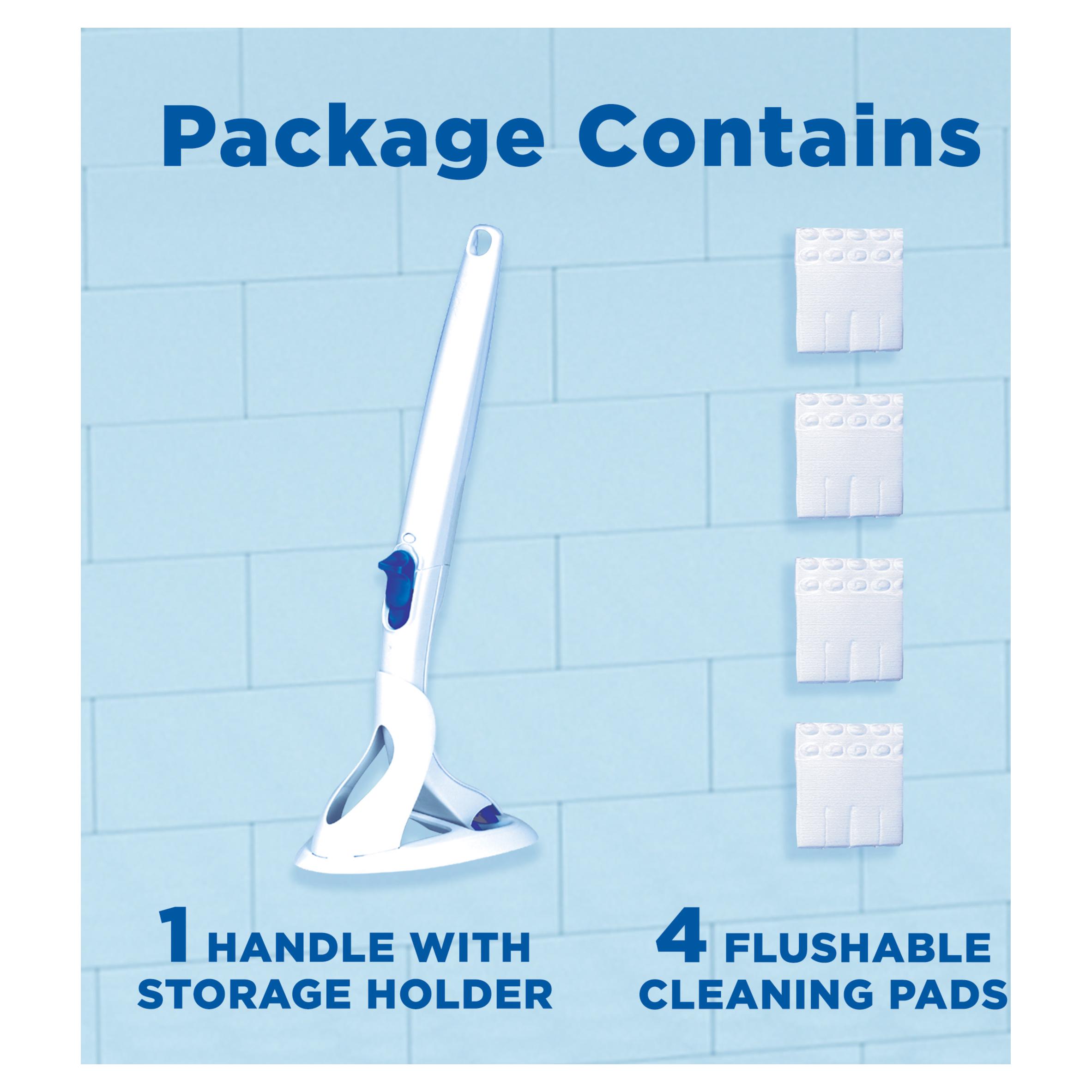 Duck Toilet Cleaner Fresh Brush Handle + 4 Refills thumbnail 2