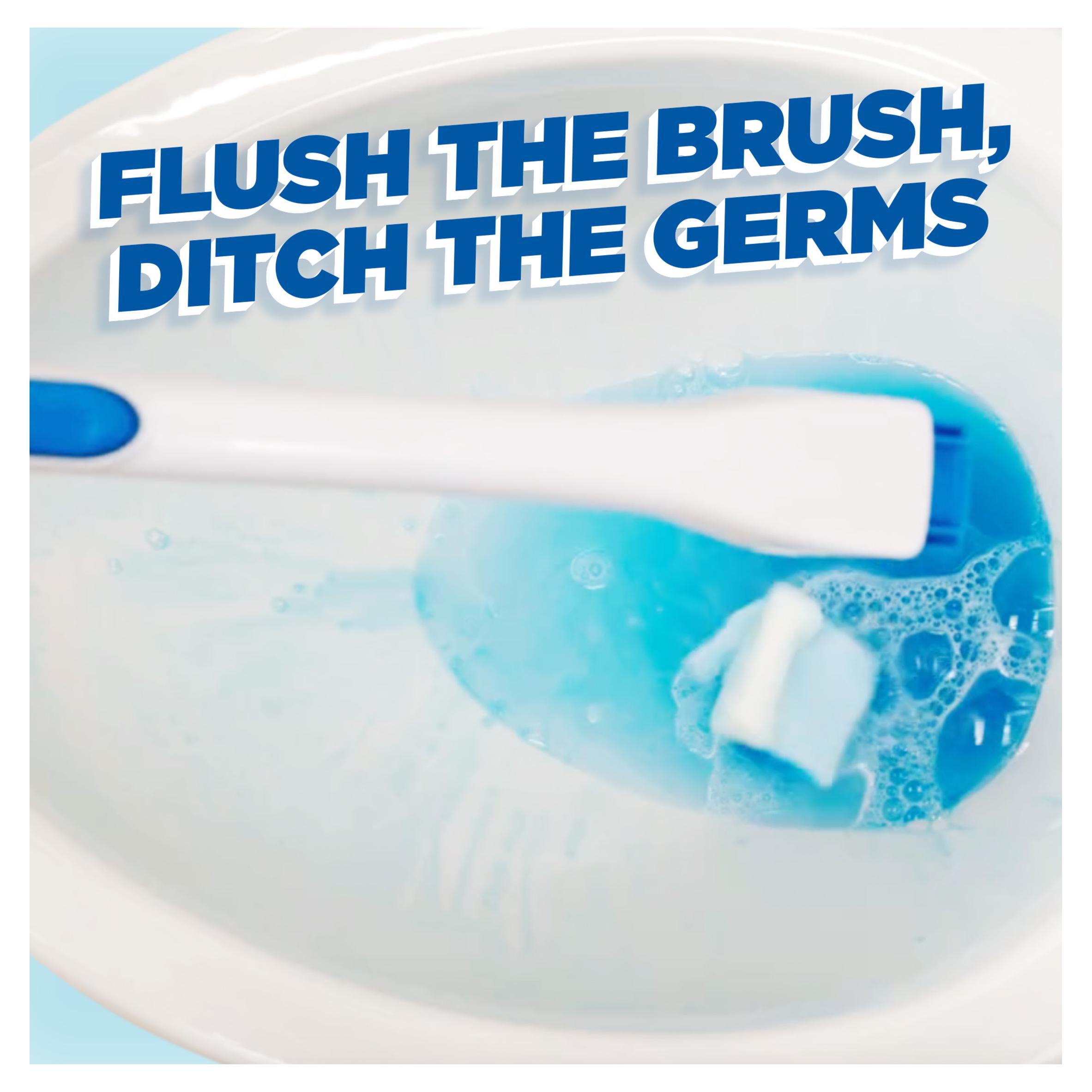 Duck Toilet Cleaner Fresh Brush Handle + 4 Refills thumbnail 3