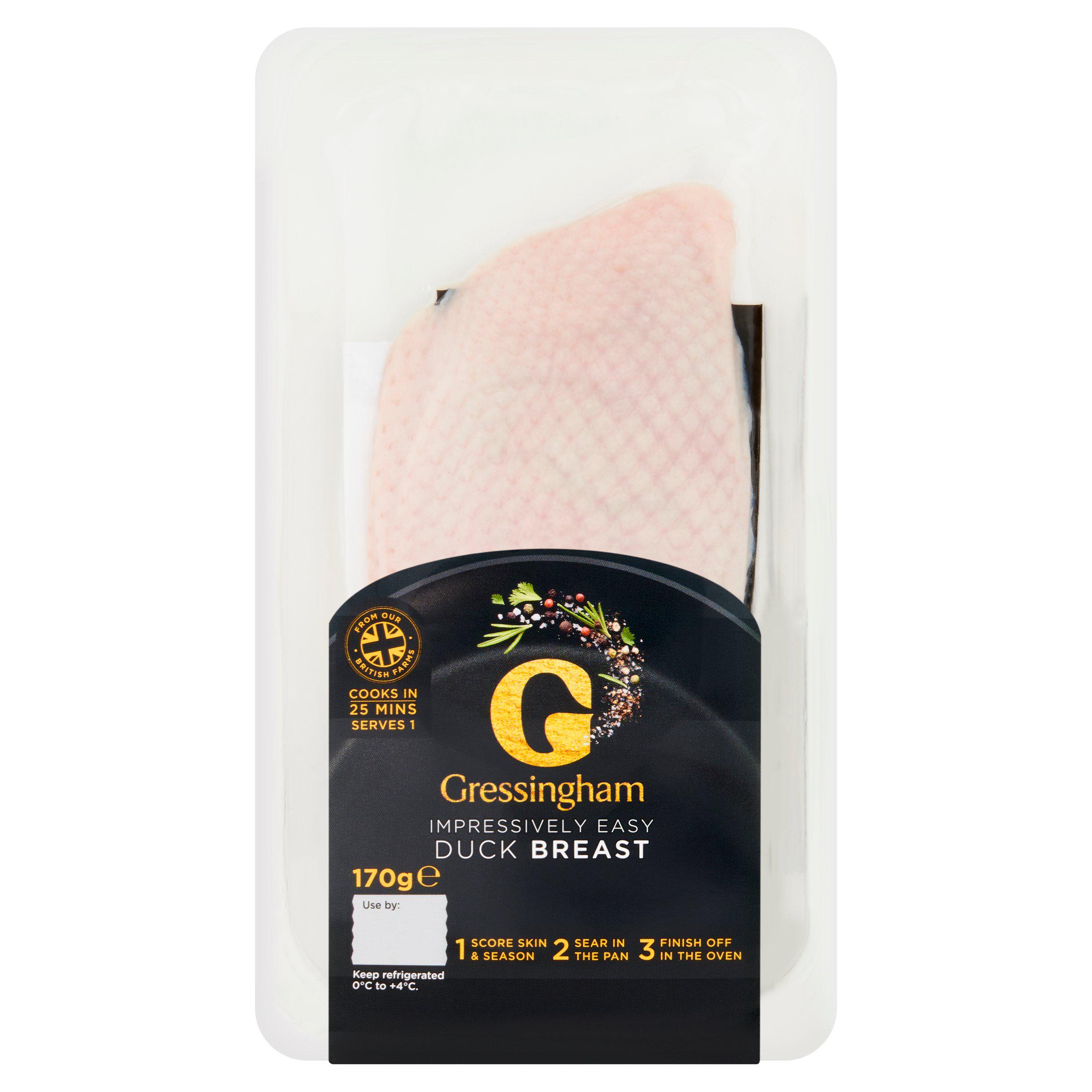 Gressingham Duck Breast 170g