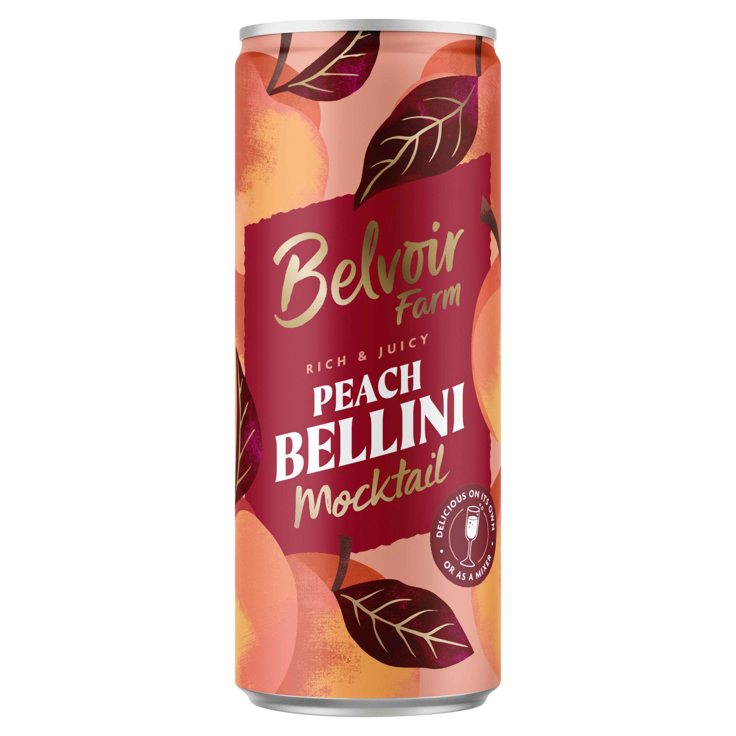 Belvoir Farm Non Alcoholic Peach Bellini 250ml