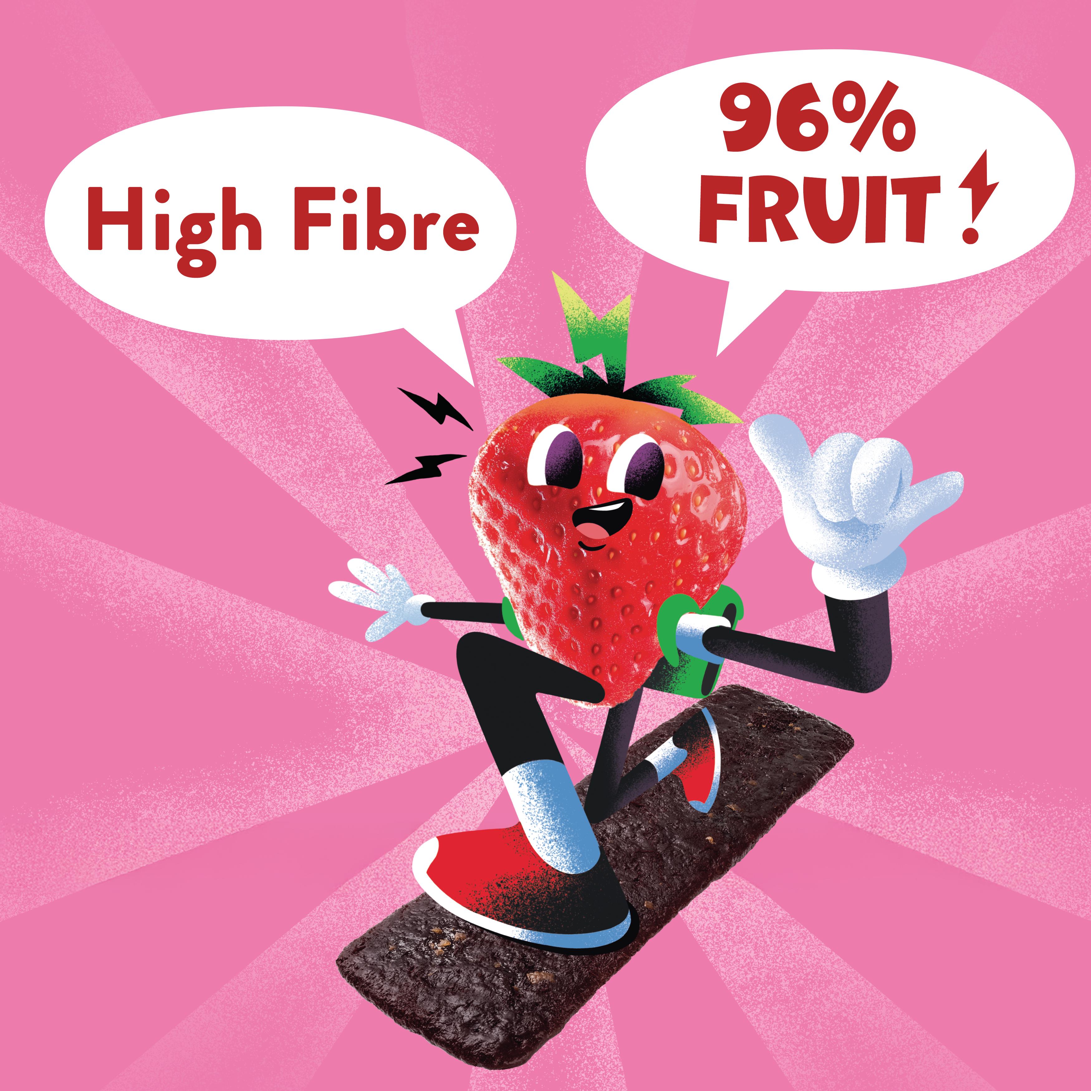 Goodies 5 x 20g Strawberry & Date Multipack Kids Snack Fruit Bars thumbnail 3