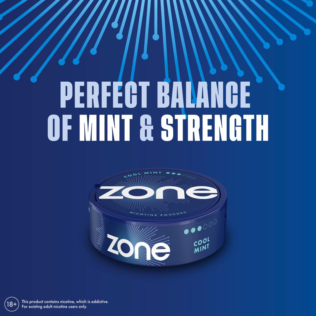Zone Cool Mint Nicotine Pouches 10mg thumbnail 6