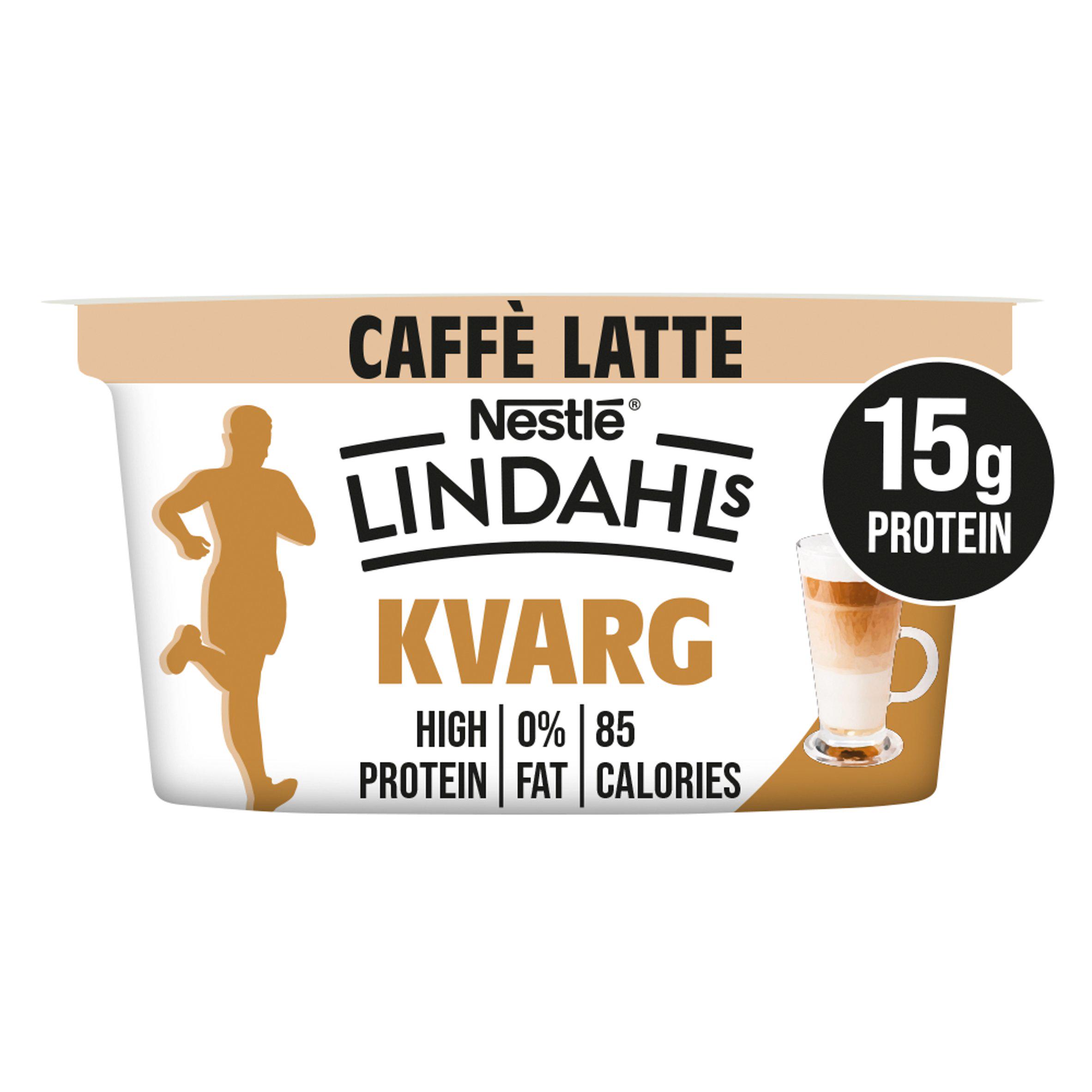 Lindahls Kvarg Caffe Latte High Protein Yogurt 150g