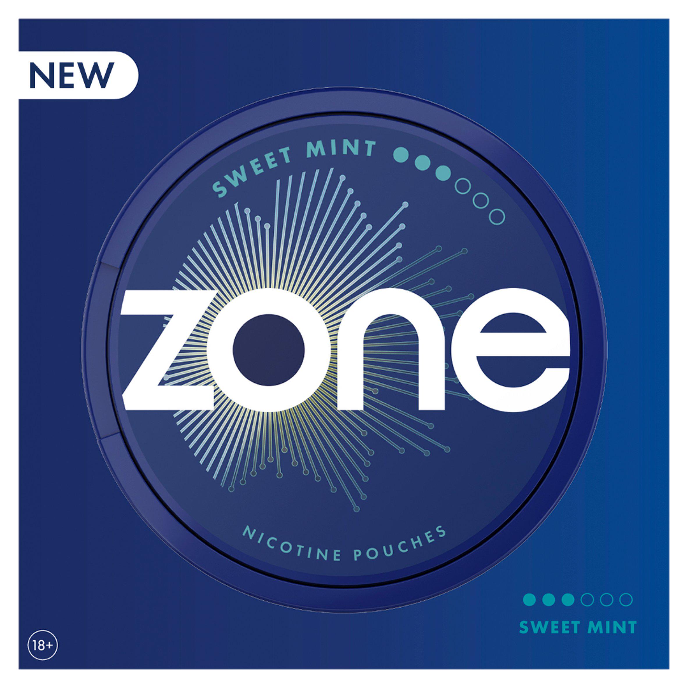 Zone Sweet Mint Nicotine Pouches 10mg