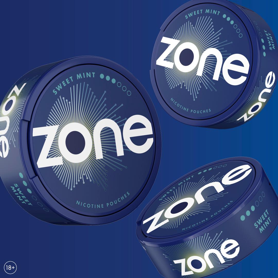 Zone Sweet Mint Nicotine Pouches 10mg thumbnail 2
