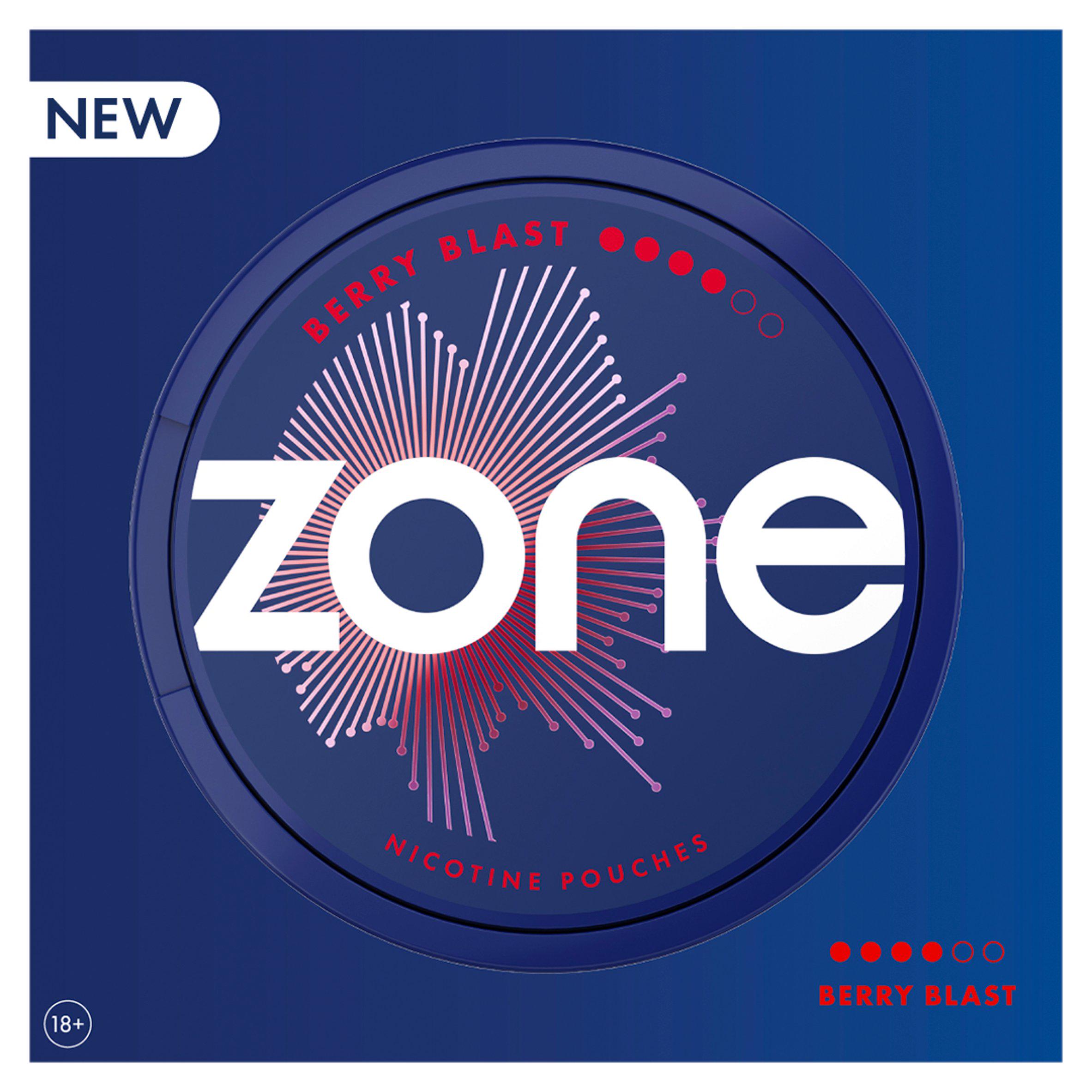 Zone Berry Blast Nicotine Pouches 10mg