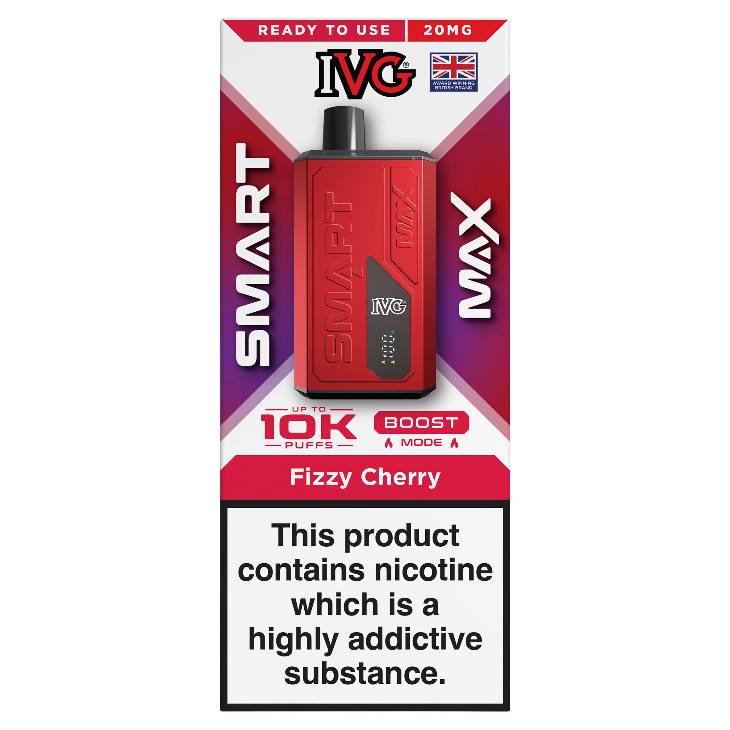IVG Smart Max Fizzy Cherry 20mg/ml