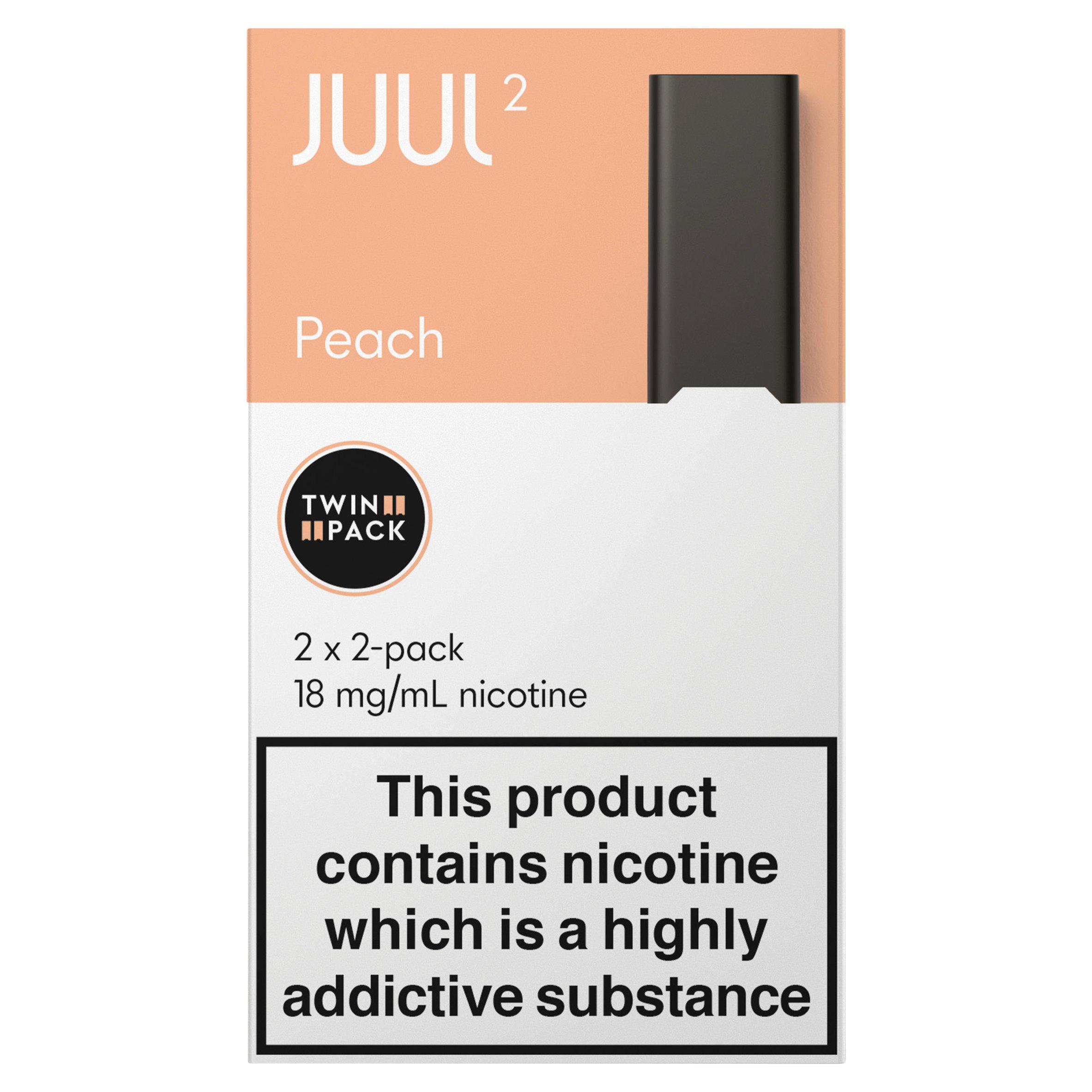 Juul2 4 Pod Peach 18mg