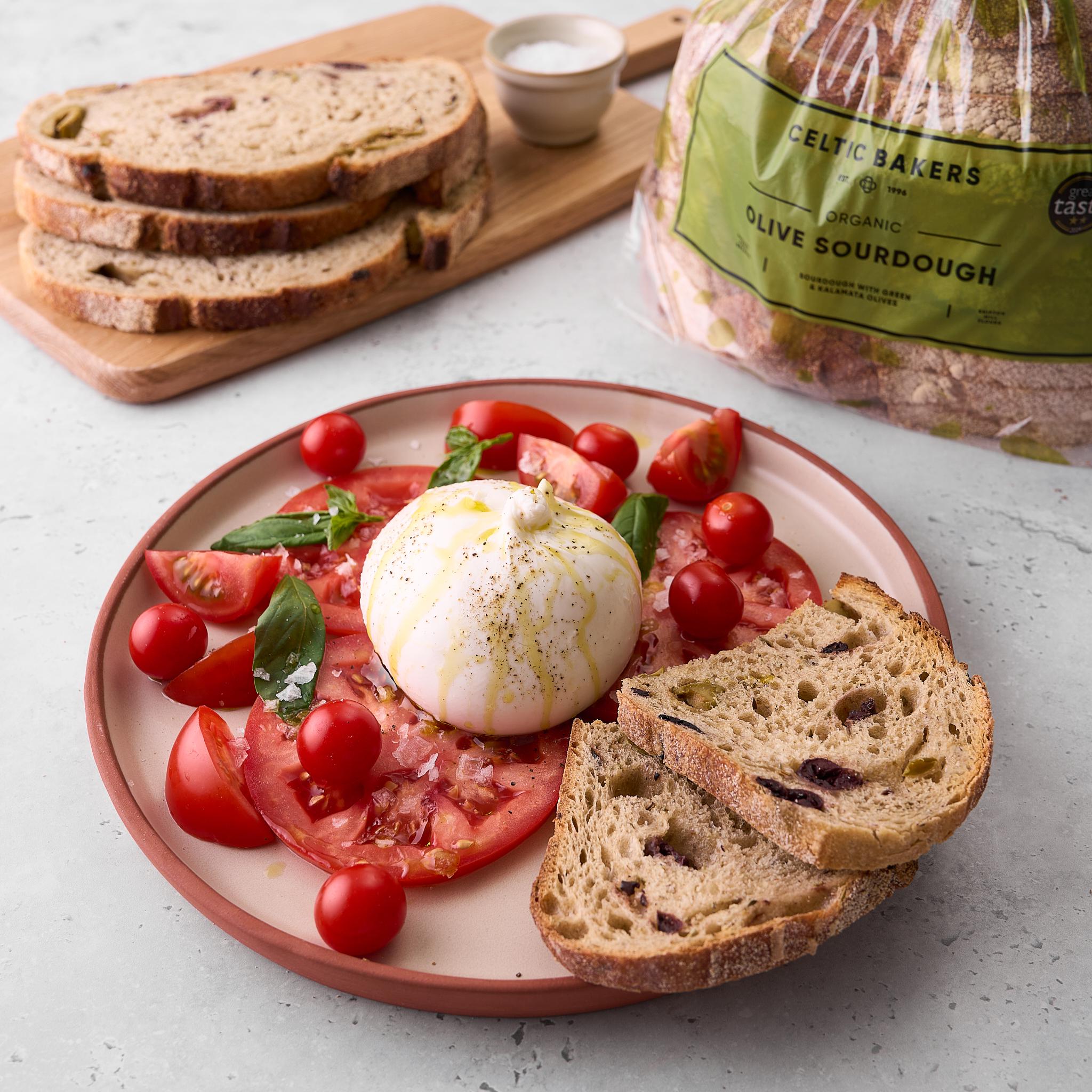 Celtic Bakers Organic Olive Sourdough Bread 500g thumbnail 2