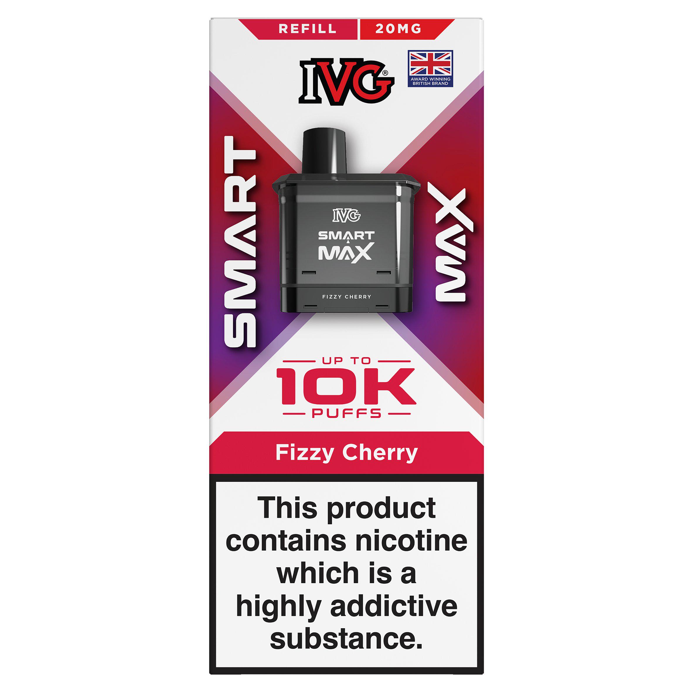 IVG Smart Max Fizzy Cherry Refill 20mg/ml