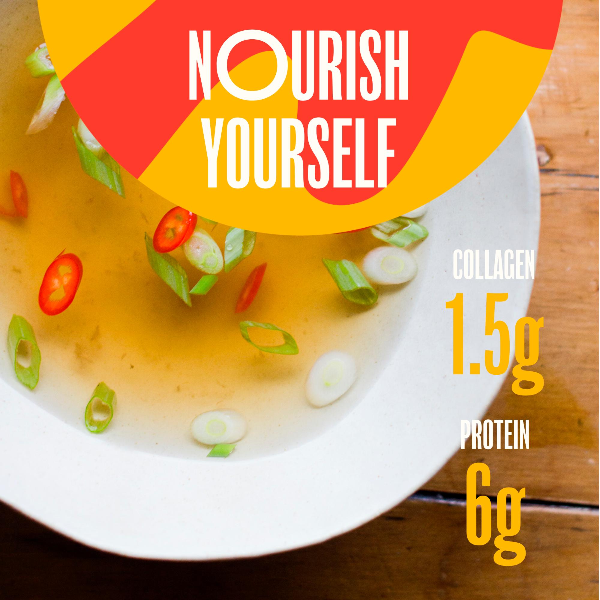 Borough Broth Chicken Pho Organic Bone Broth 400g thumbnail 5