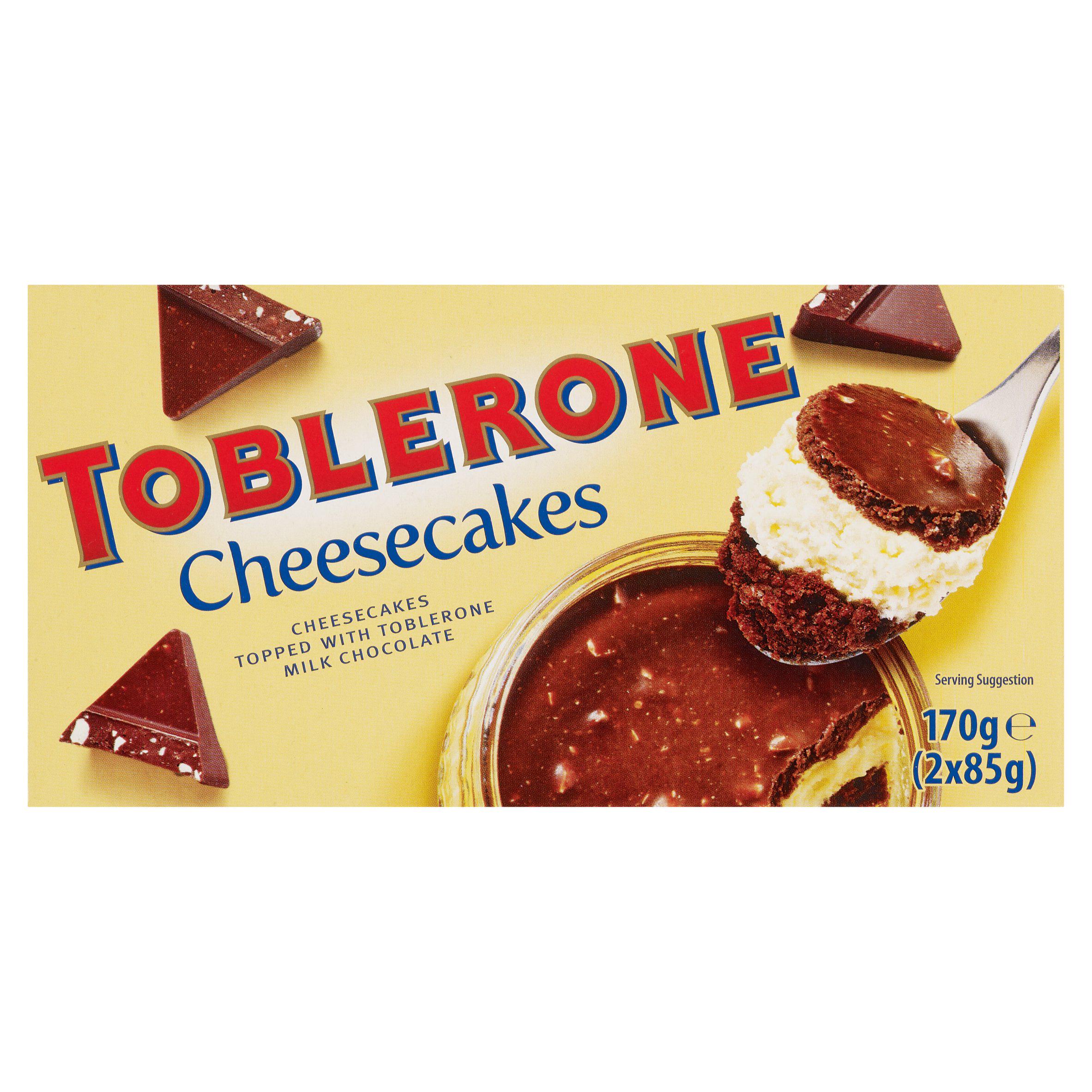 Toblerone Cheesecakes 2 x 85g (170g)