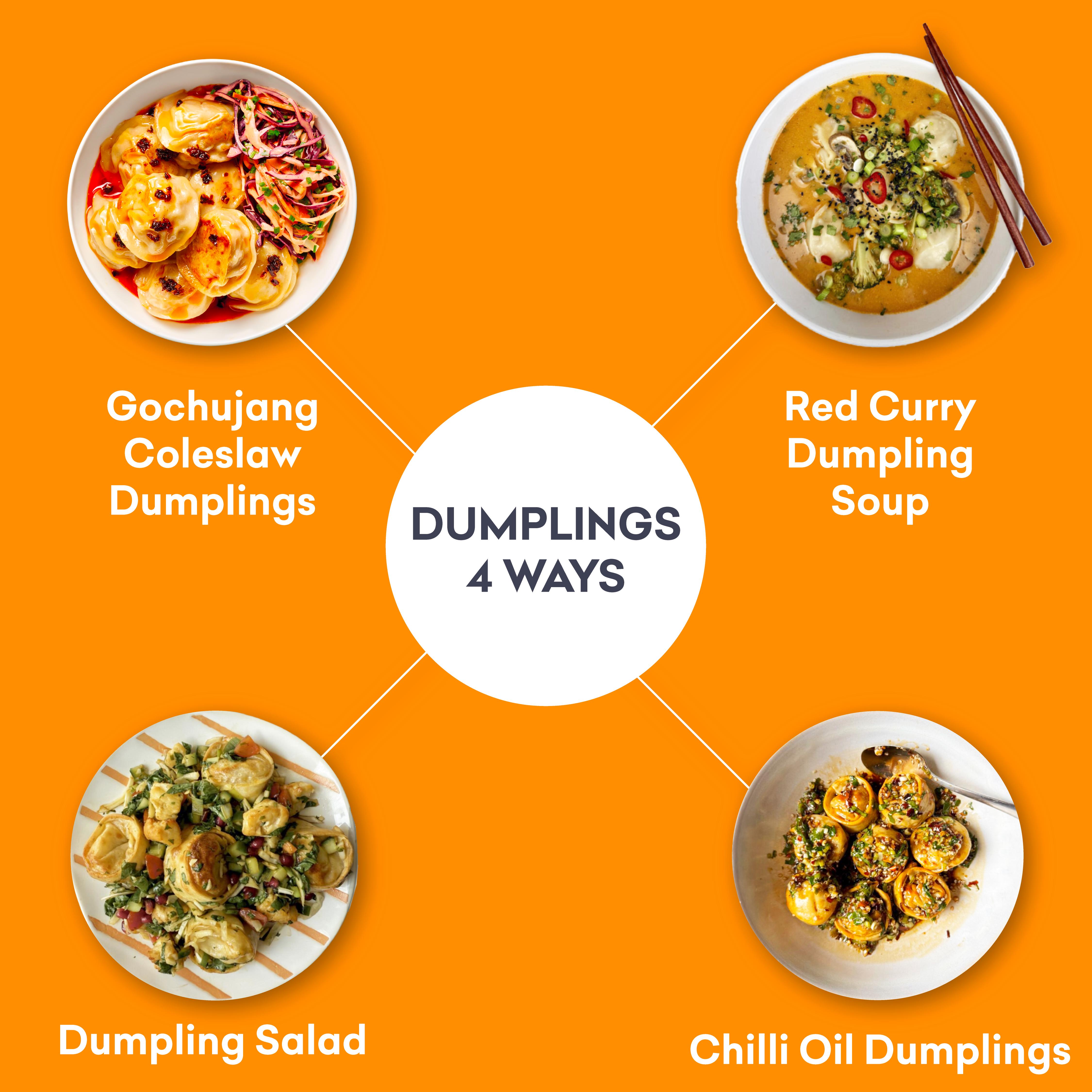 Love Sum 8 Dumplings Chicken & Kimchi Mandu 240g thumbnail 5
