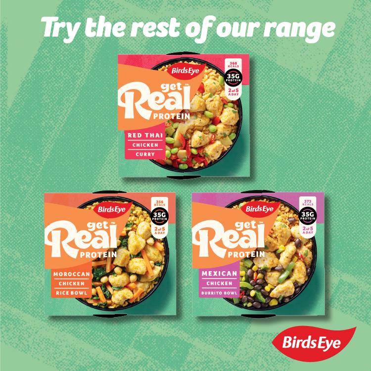 Birds Eye Get Real Protein Indian Chicken Curry 350g thumbnail 4