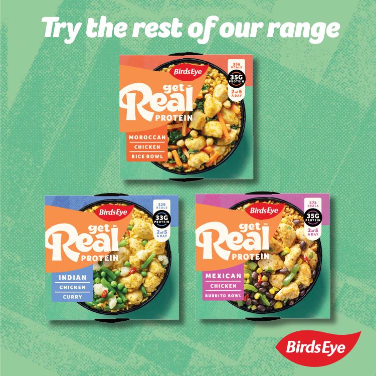 Birds Eye Get Real Protein Red Thai Chicken Curry 350g thumbnail 4