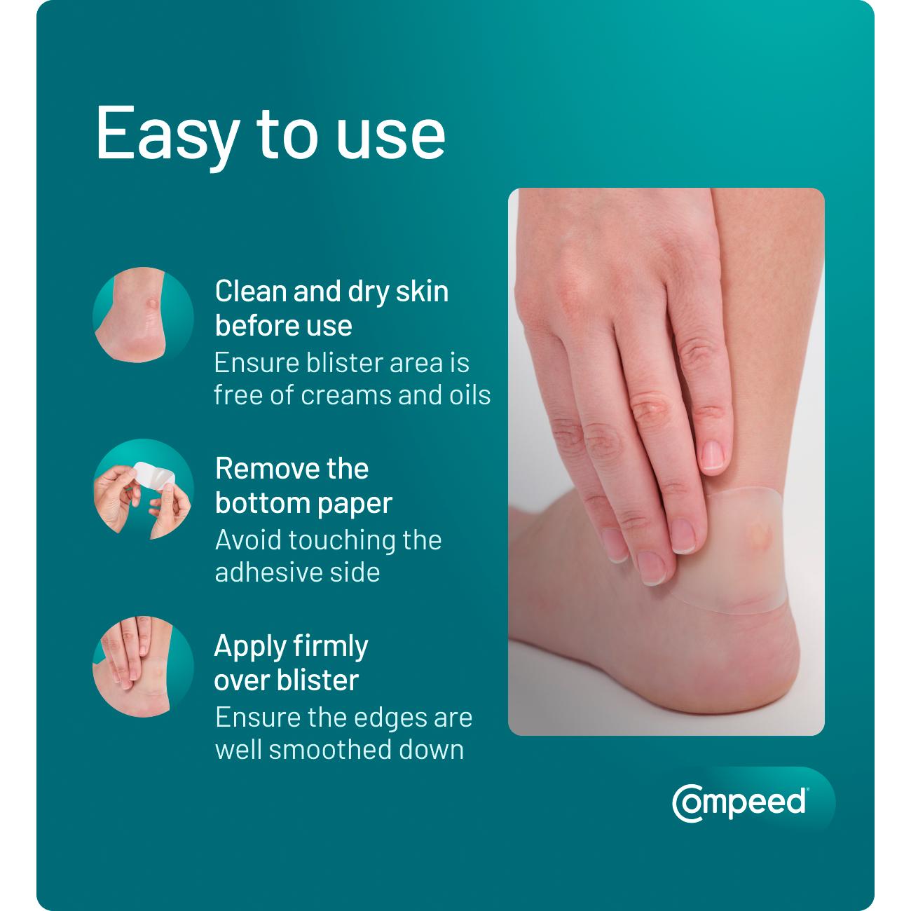 Compeed Blister Plasters Medium x4 thumbnail 3