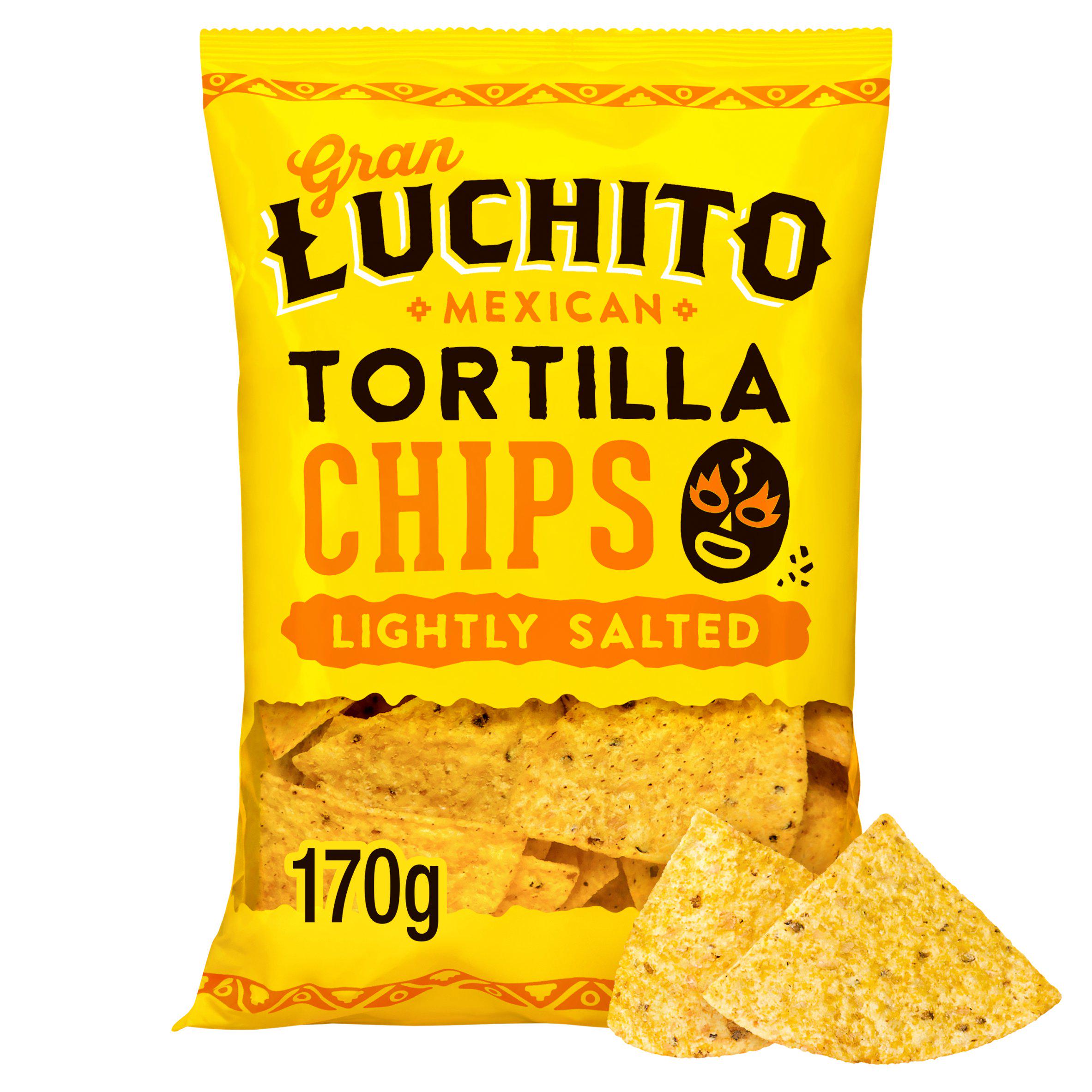 Gran Luchito Mexican Tortilla Chips Lightly Salted 170g